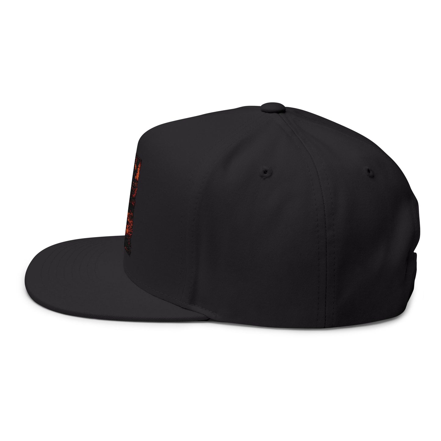 Gronati III 90's Retro Grunge/"Gronati TheGrungeBaby" Logo Right side Embroidered Flat Bill Hat