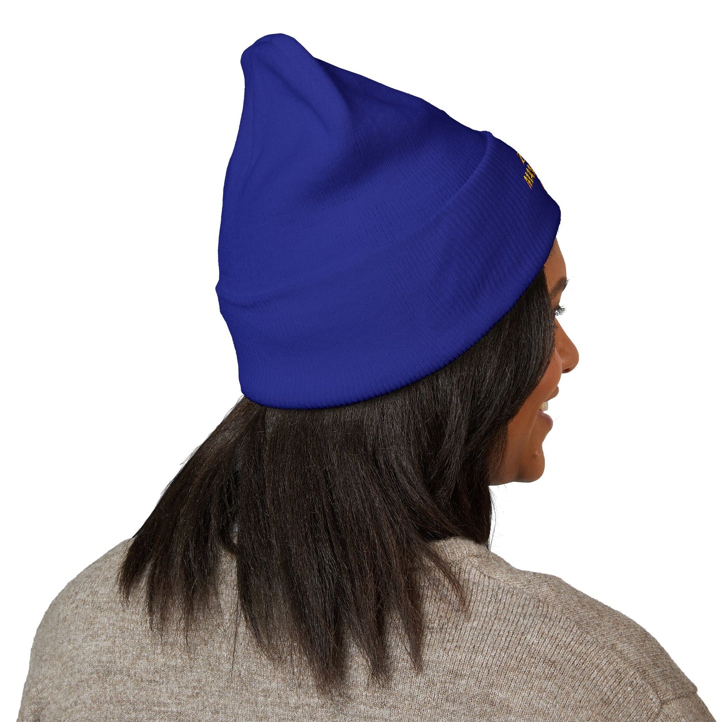 Zohran Mam-Commie Sucks Embroidered Cuffed Beanie