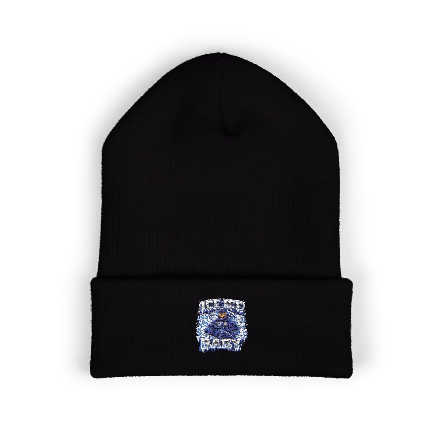 Ice Ice Baby ICE Agent Embroidered Classic Cuffed Beanie