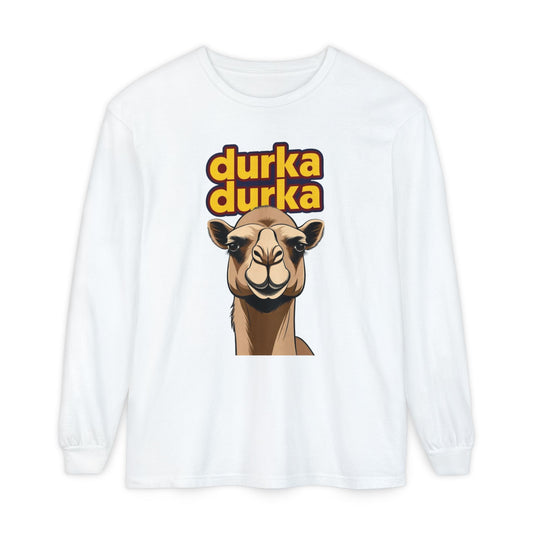 "Durka Durka" Camel Gildan Brand Long Sleeve Tee