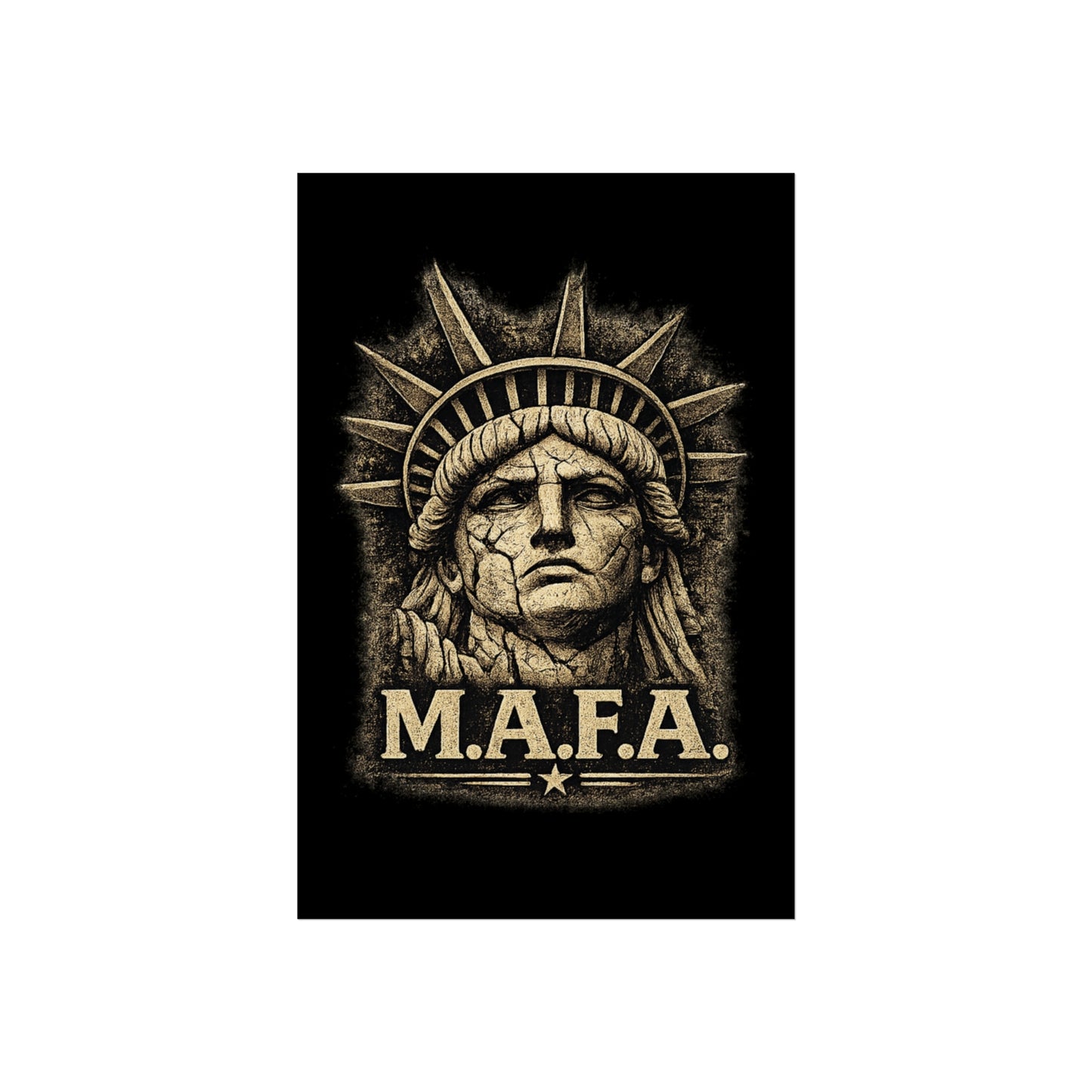 "M.A.F.A. "Statue Of Liberty" Wall Poster