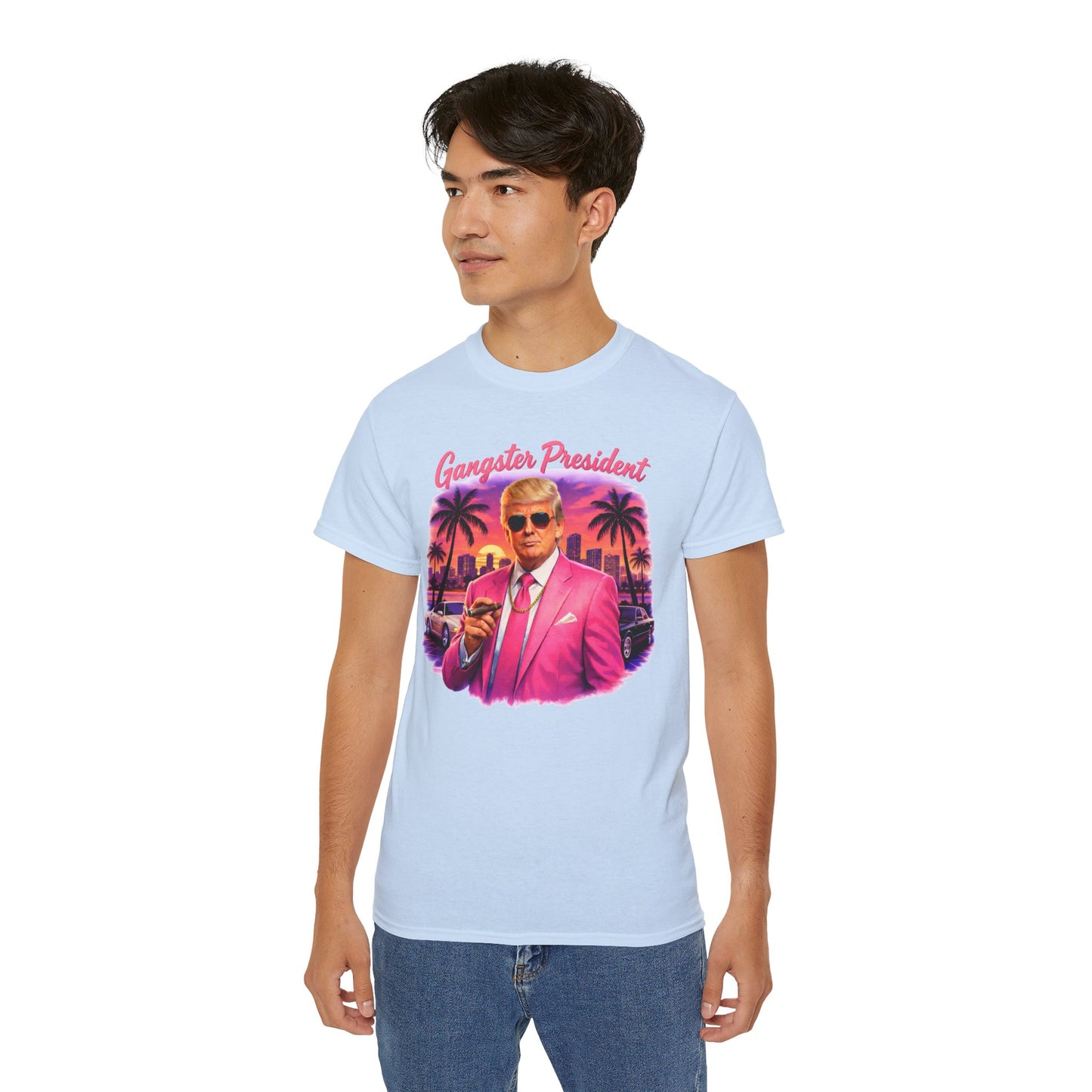 Gangster President Vice City Gildan Brand T-Shirt