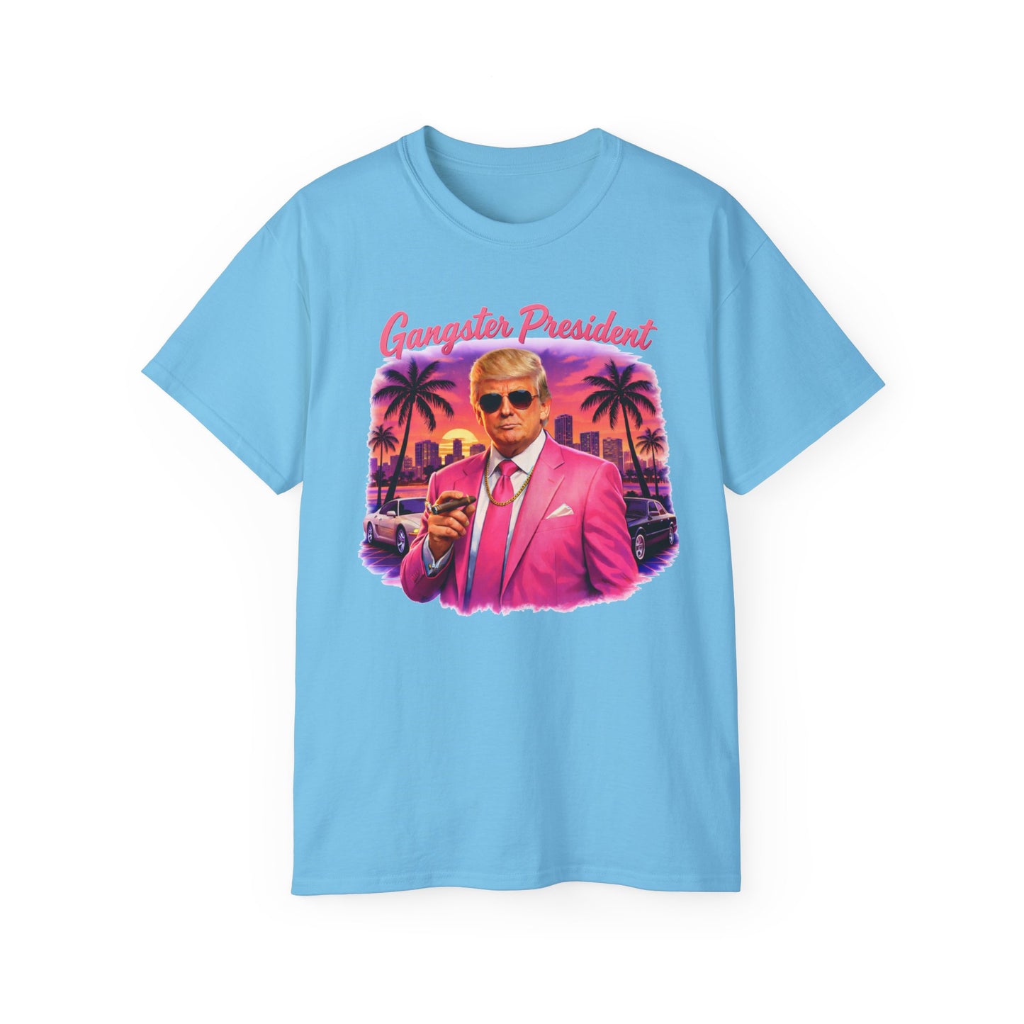 Gangster President Vice City Gildan Brand T-Shirt