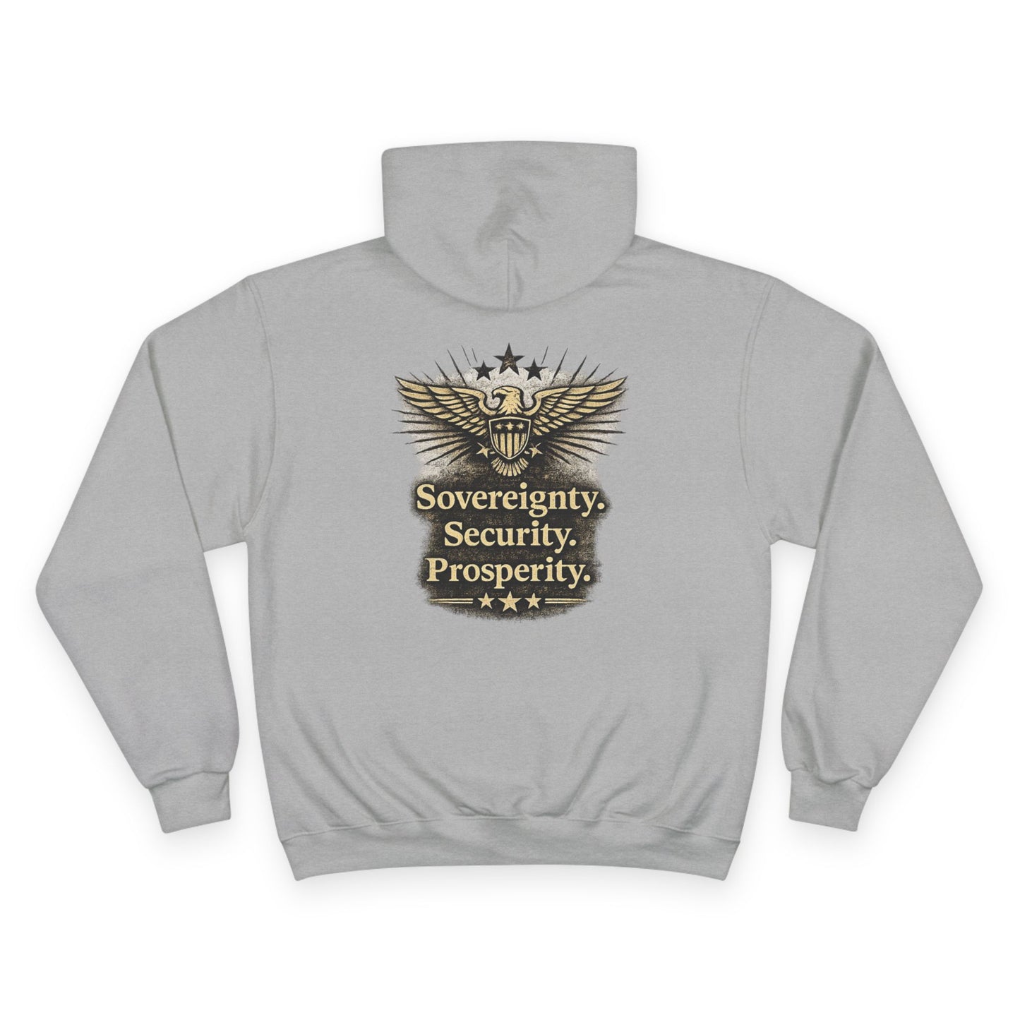 M.A.F.A. "Statue Of Liberty" "Sovereignty Security Prosperity " Champion Brand Hoodie