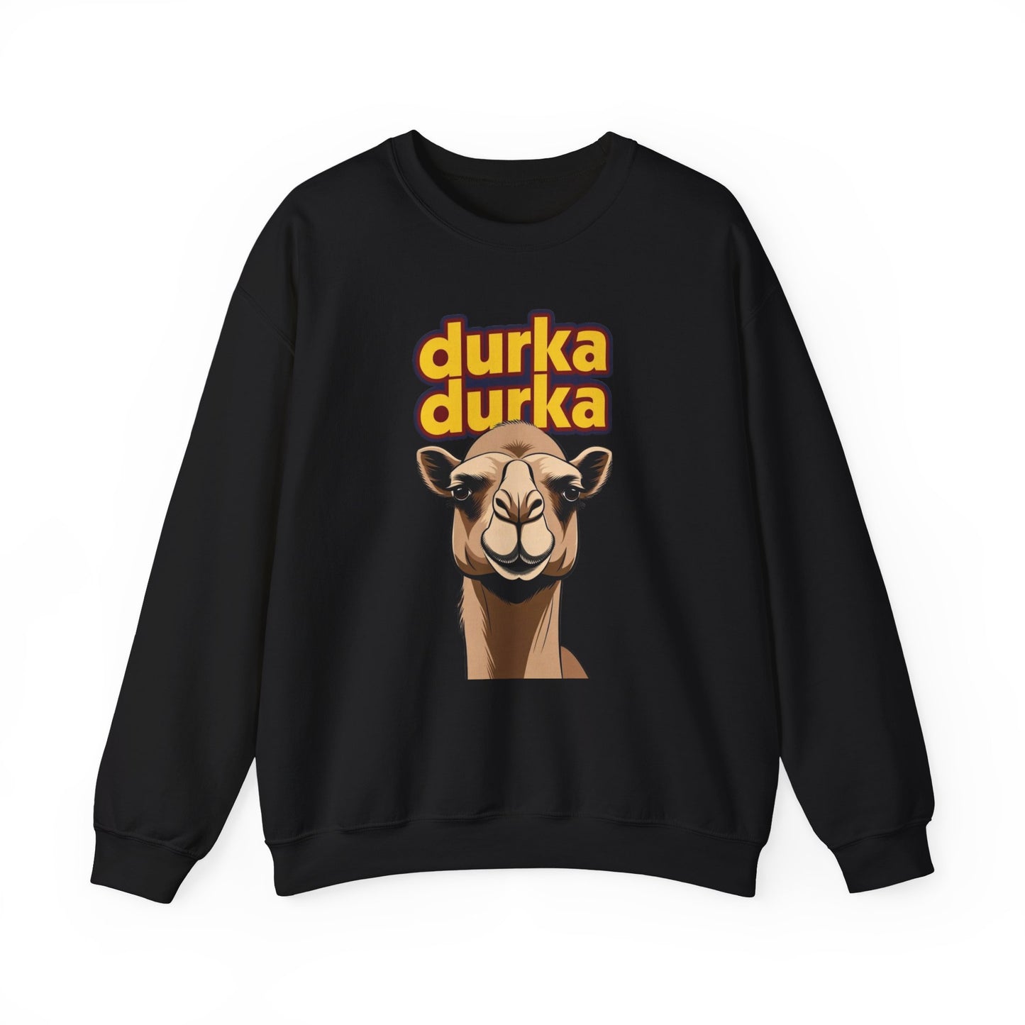 "Durka Durka" Camel Gildan Brand Crewneck Sweatshirt