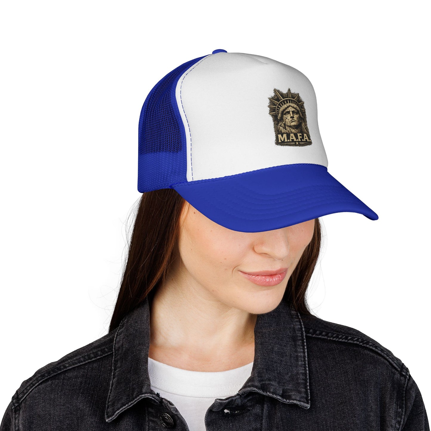 M.A.F.A. "Statue Of Liberty" "Sovereignty Security Prosperity " Trucker Cap