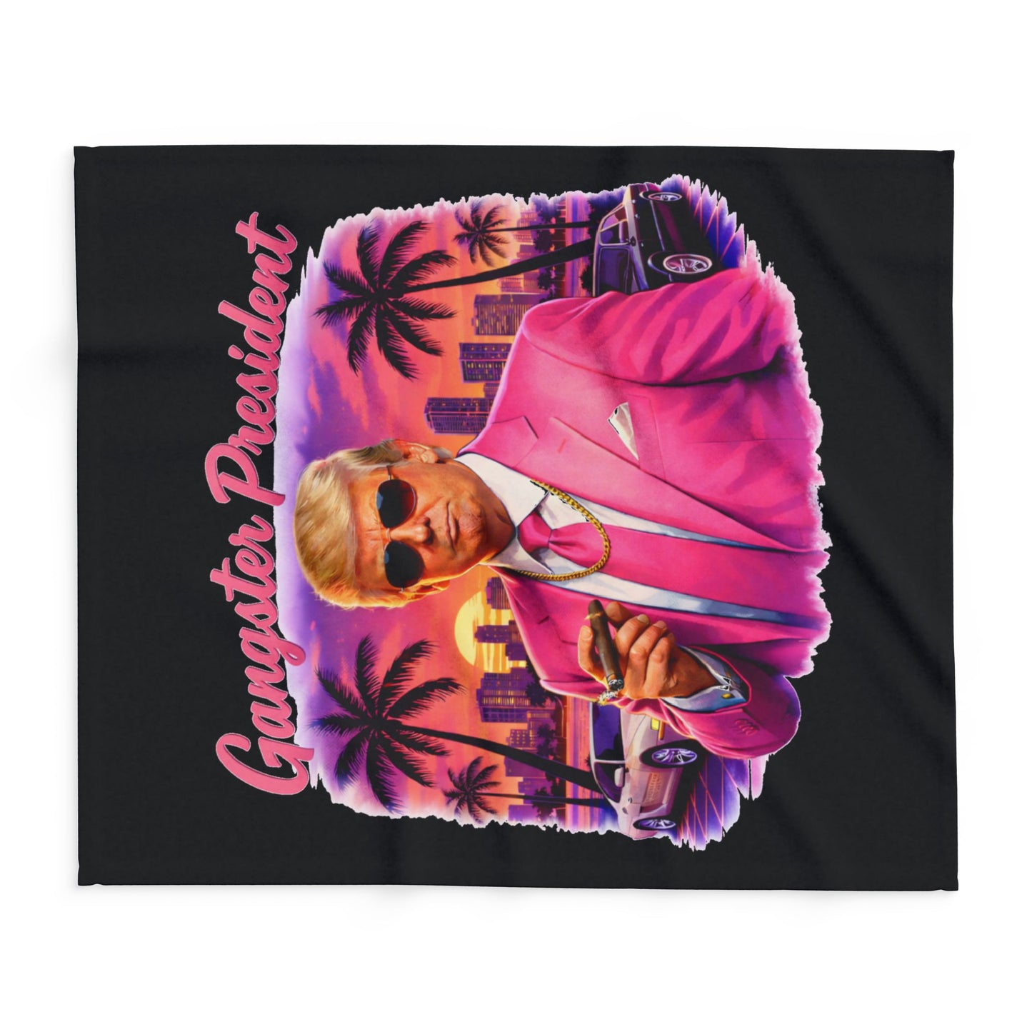 Gangster President Vice City Arctic  Fleece Blanket