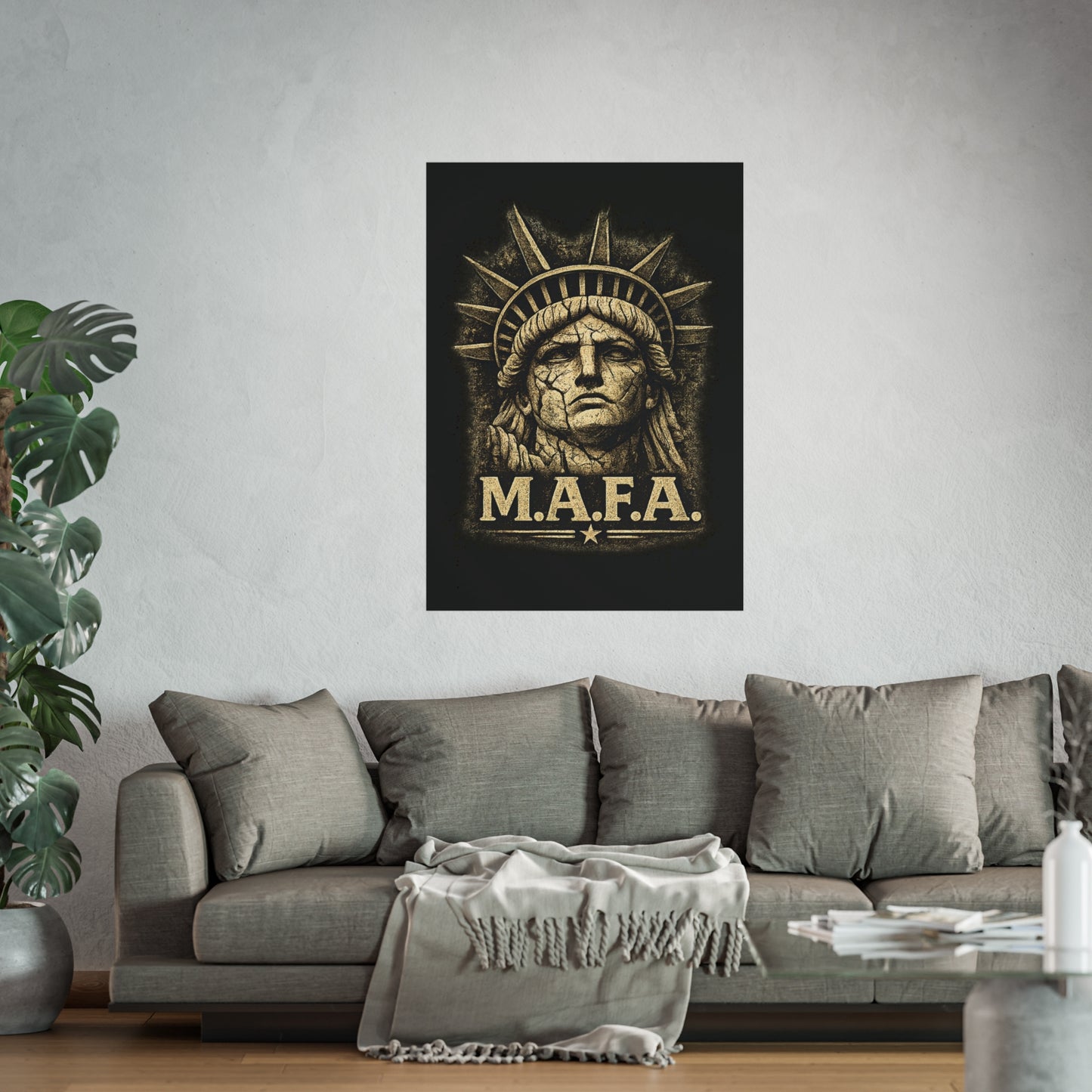 "M.A.F.A. "Statue Of Liberty" Wall Poster