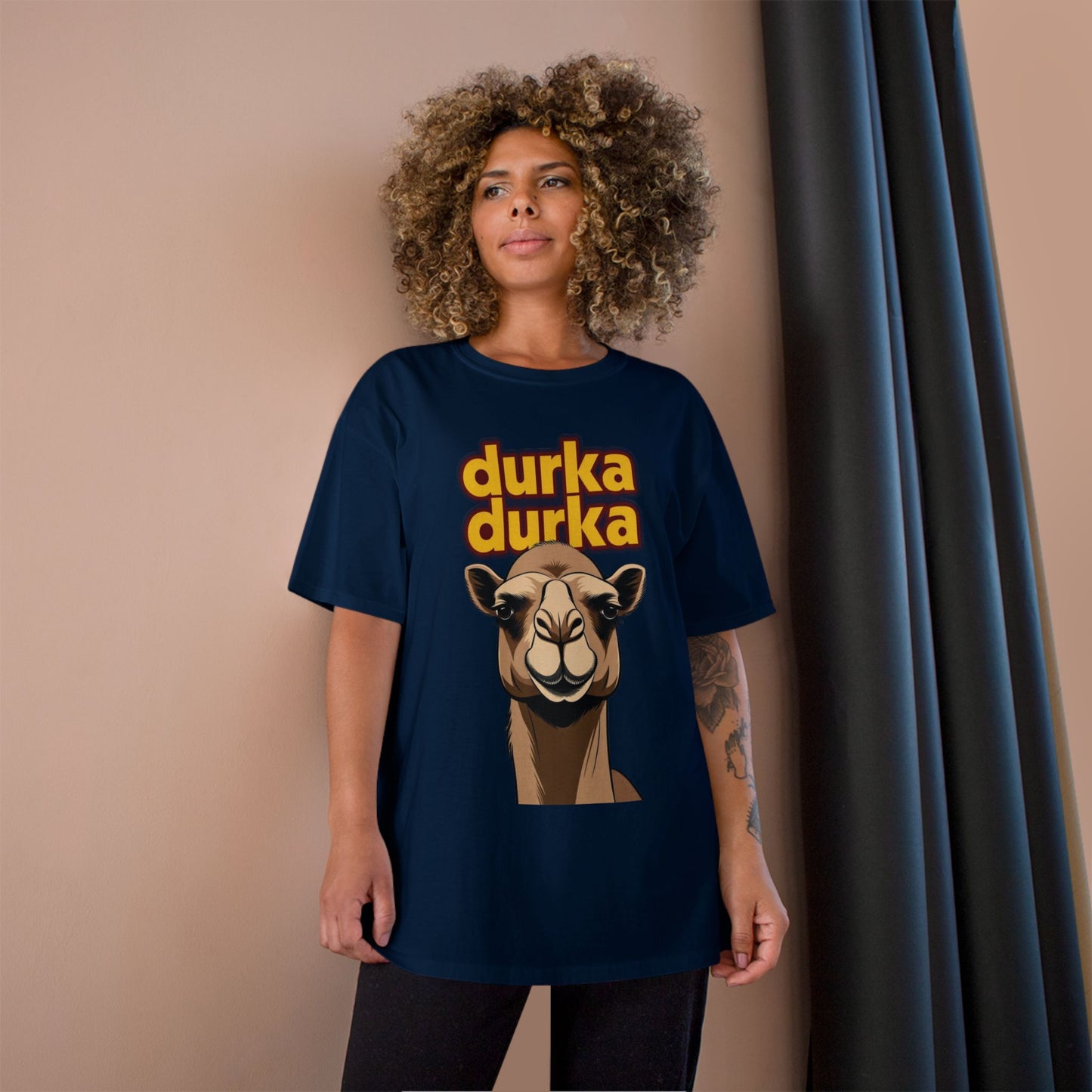 Durka Durka Camel Champion Brand T-Shirt