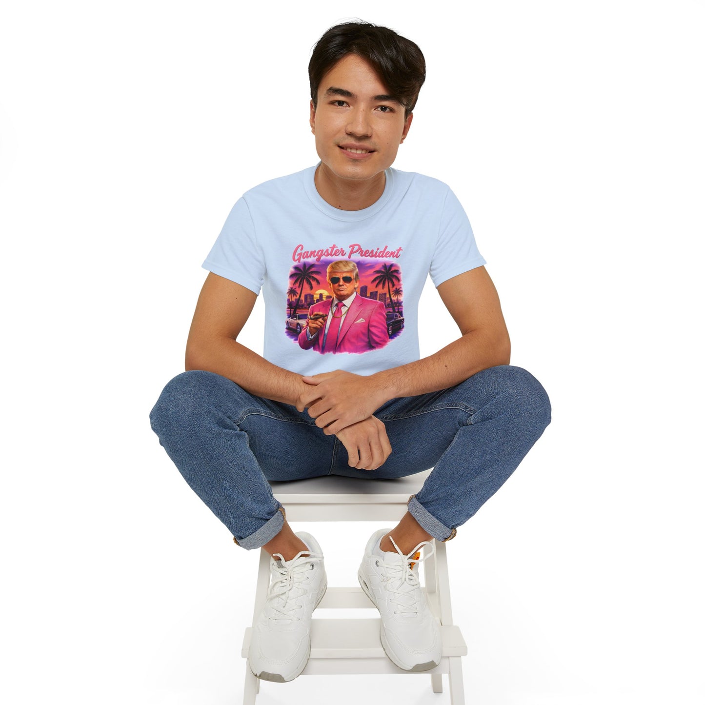 Gangster President Vice City Gildan Brand T-Shirt
