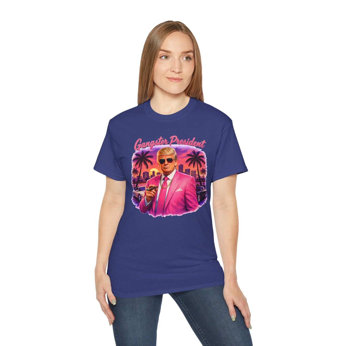 Gangster President Vice City Gildan Brand T-Shirt