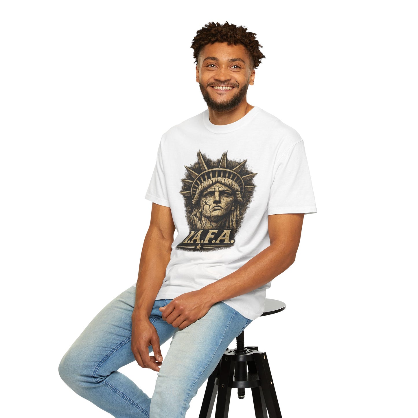 M.A.F.A. Statue Of Liberty  "Sovereignty Security Prosperity " Comfort Color Brand T-Shirt