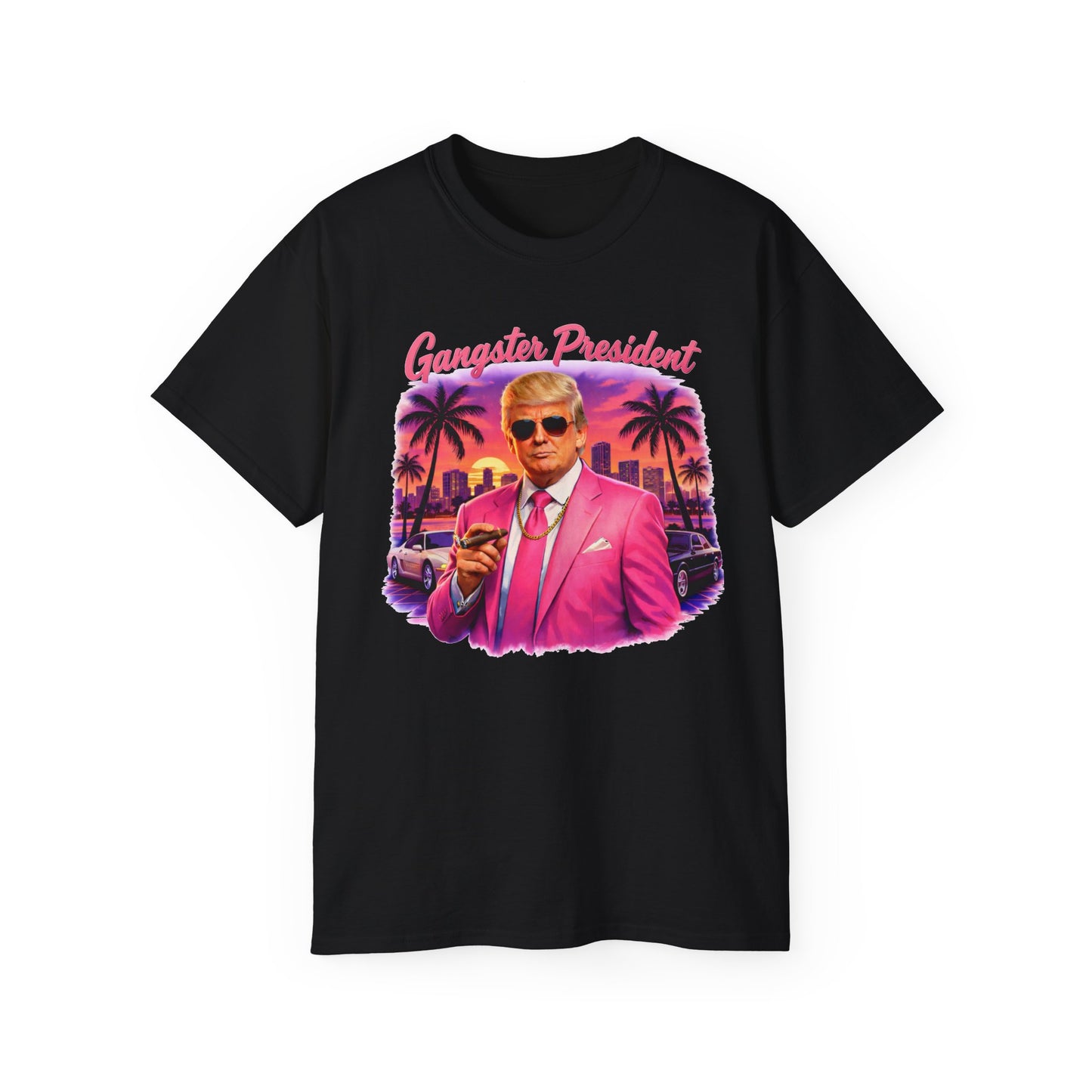 Gangster President Vice City Gildan Brand T-Shirt