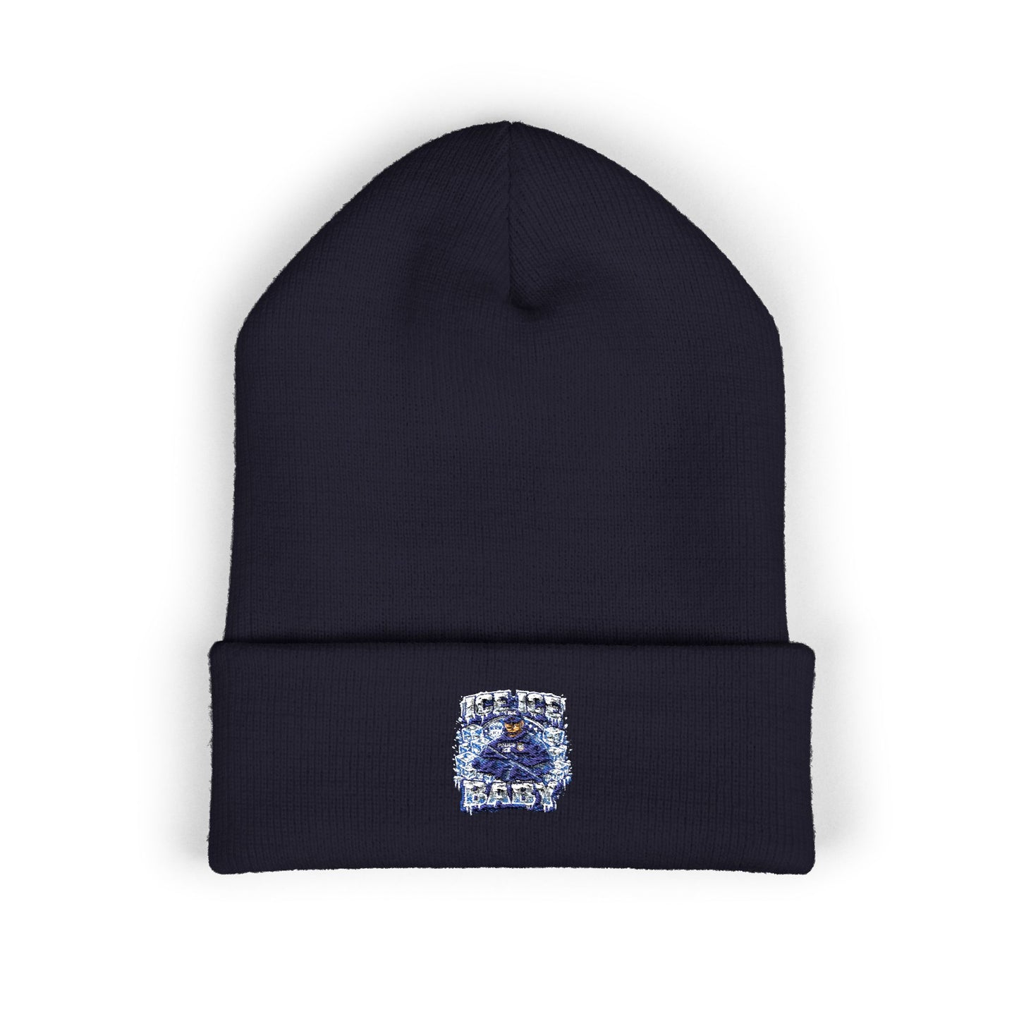 Ice Ice Baby ICE Agent Embroidered Classic Cuffed Beanie