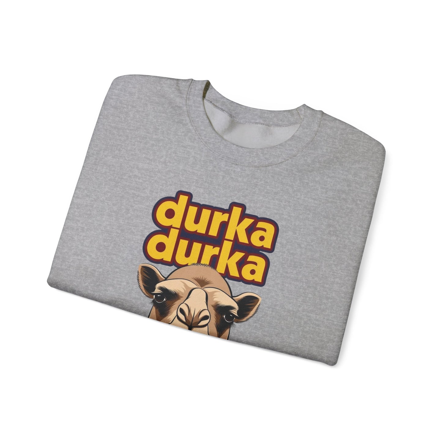 "Durka Durka" Camel Gildan Brand Crewneck Sweatshirt