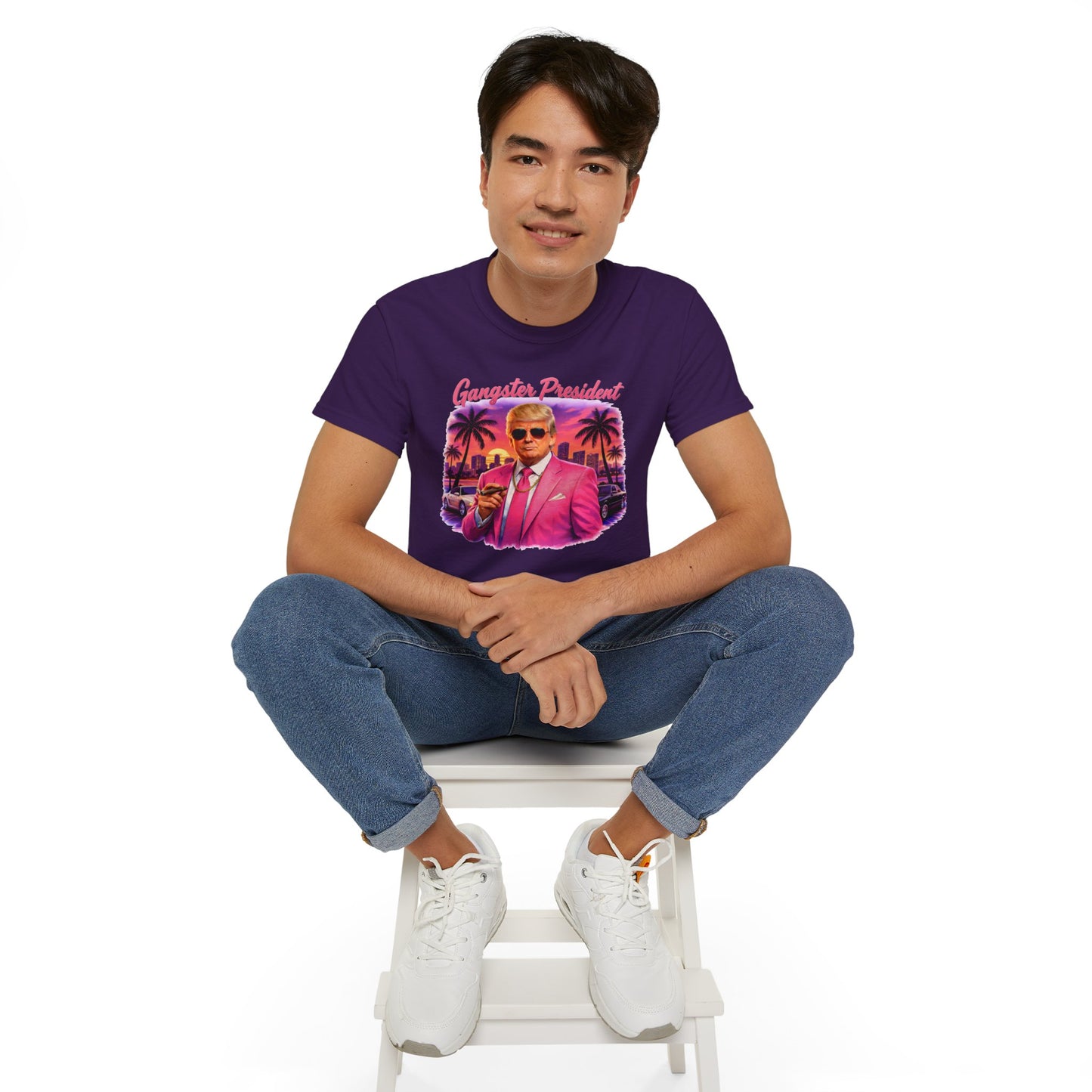 Gangster President Vice City Gildan Brand T-Shirt