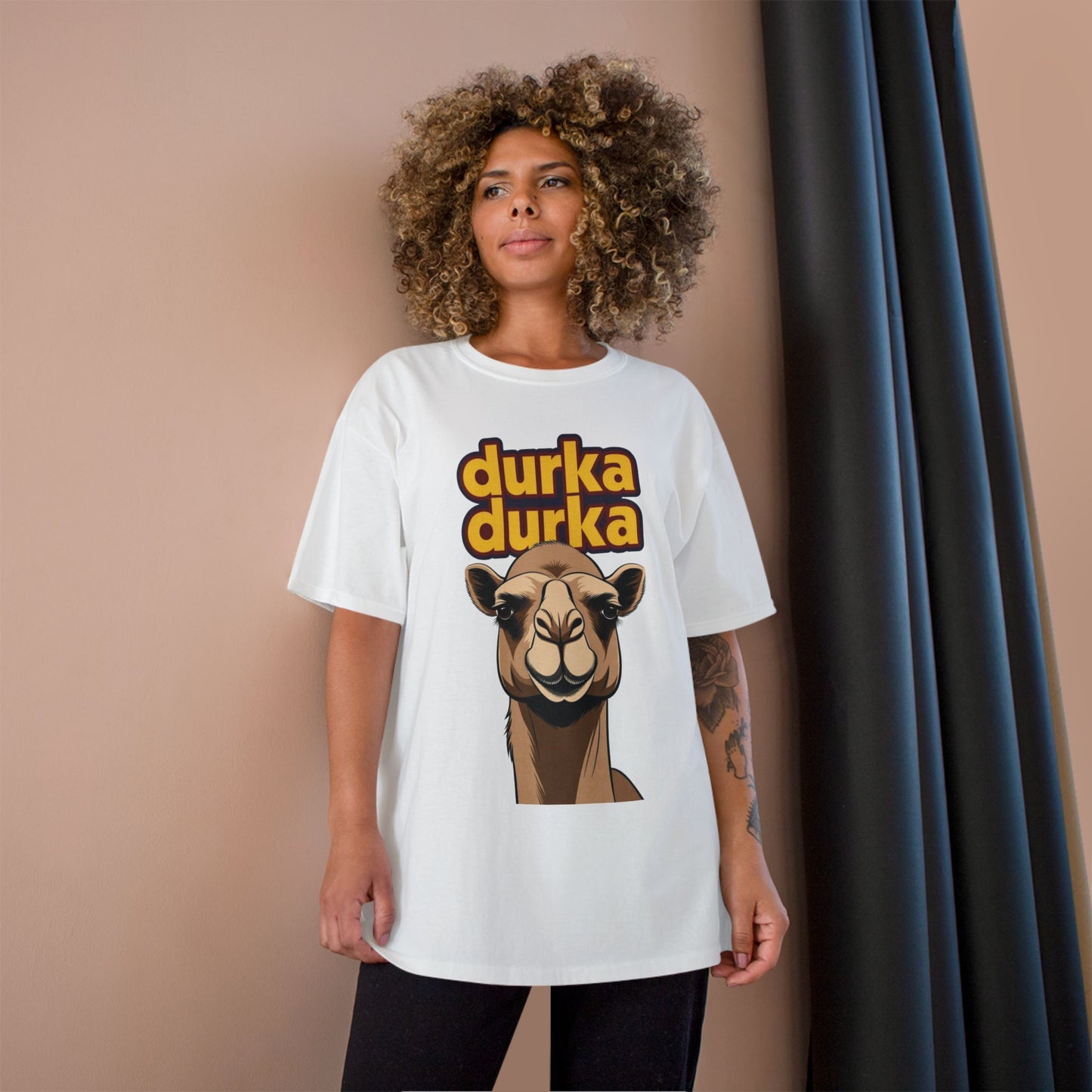 Durka Durka Camel Champion Brand T-Shirt