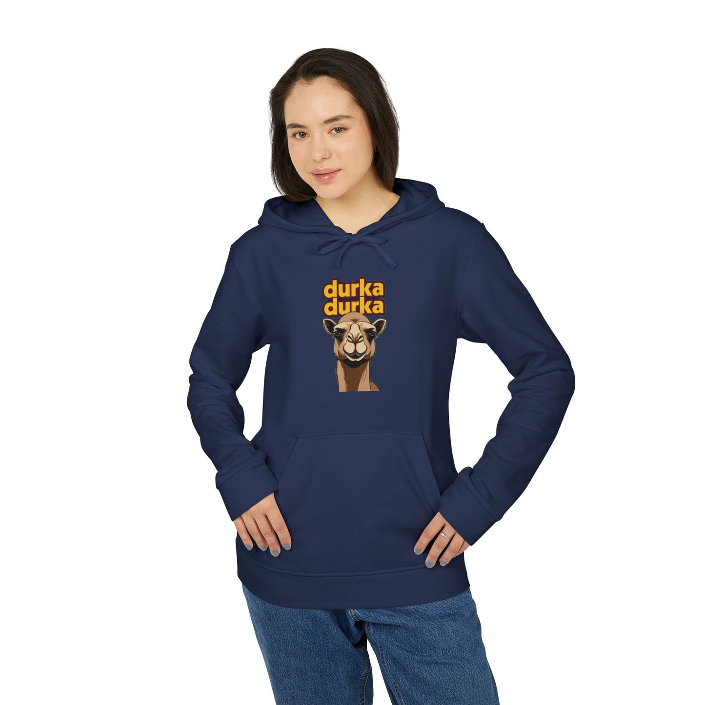 "Durka Durka Camel Adidas Brand Hoodie