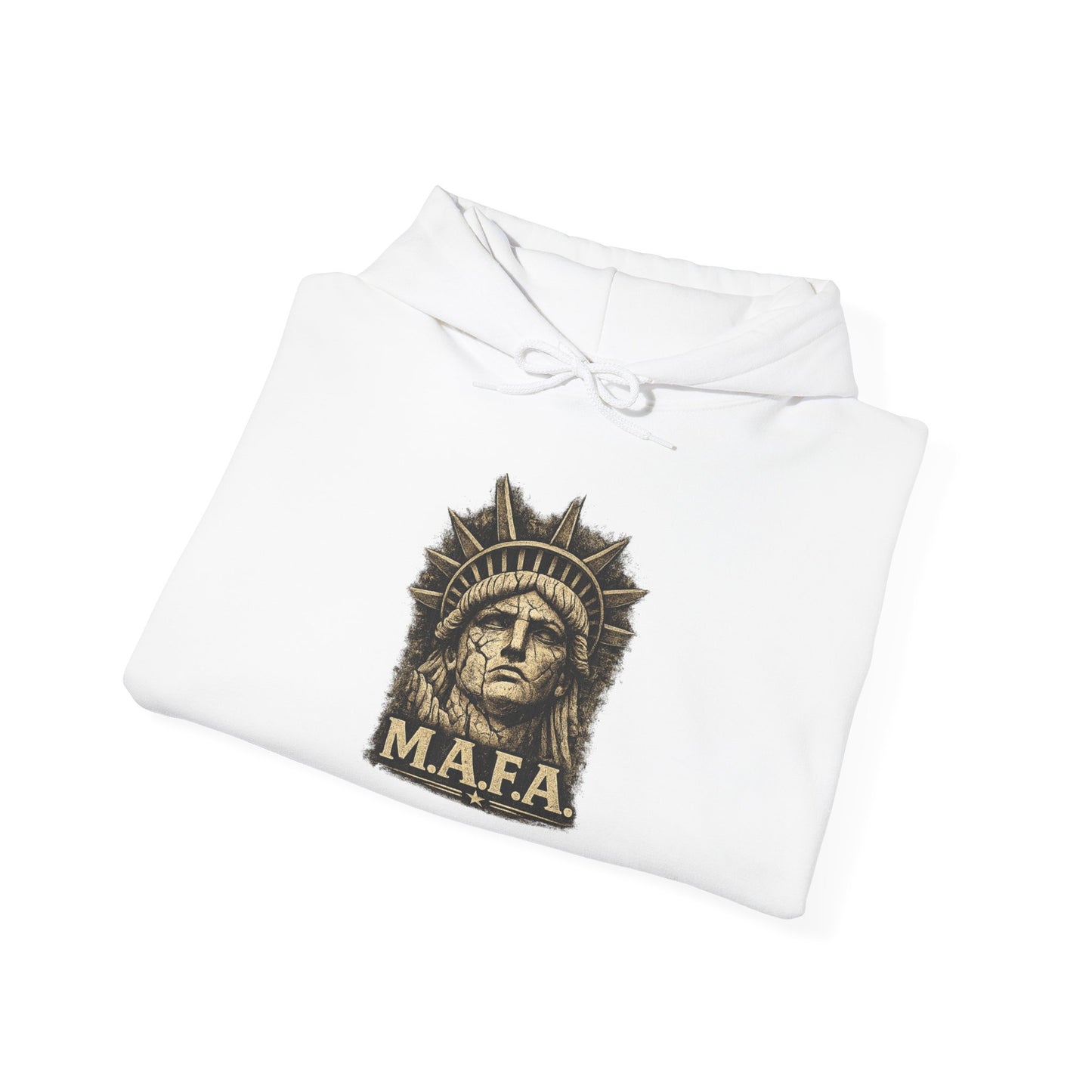M.A.F.A. "Statue Of Liberty" "Sovereignty Security Prosperity " Comfort Color Brand Hoodie