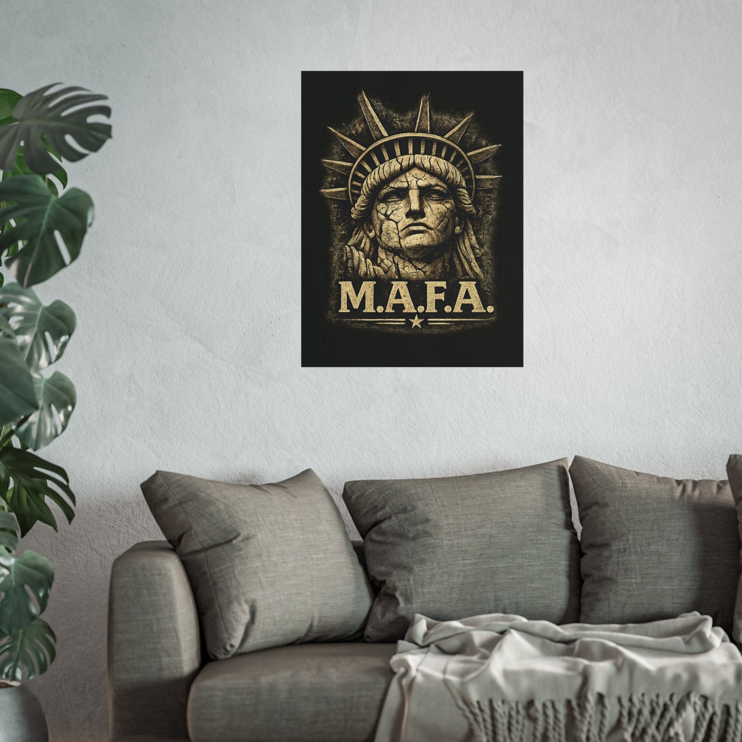 "M.A.F.A. "Statue Of Liberty" Wall Poster