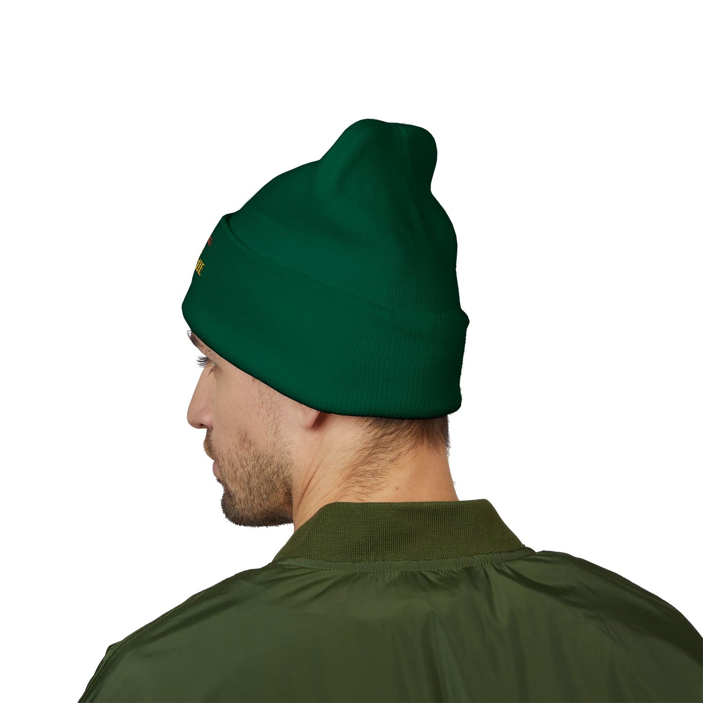 Zohran Mam-Commie Sucks Embroidered Cuffed Beanie