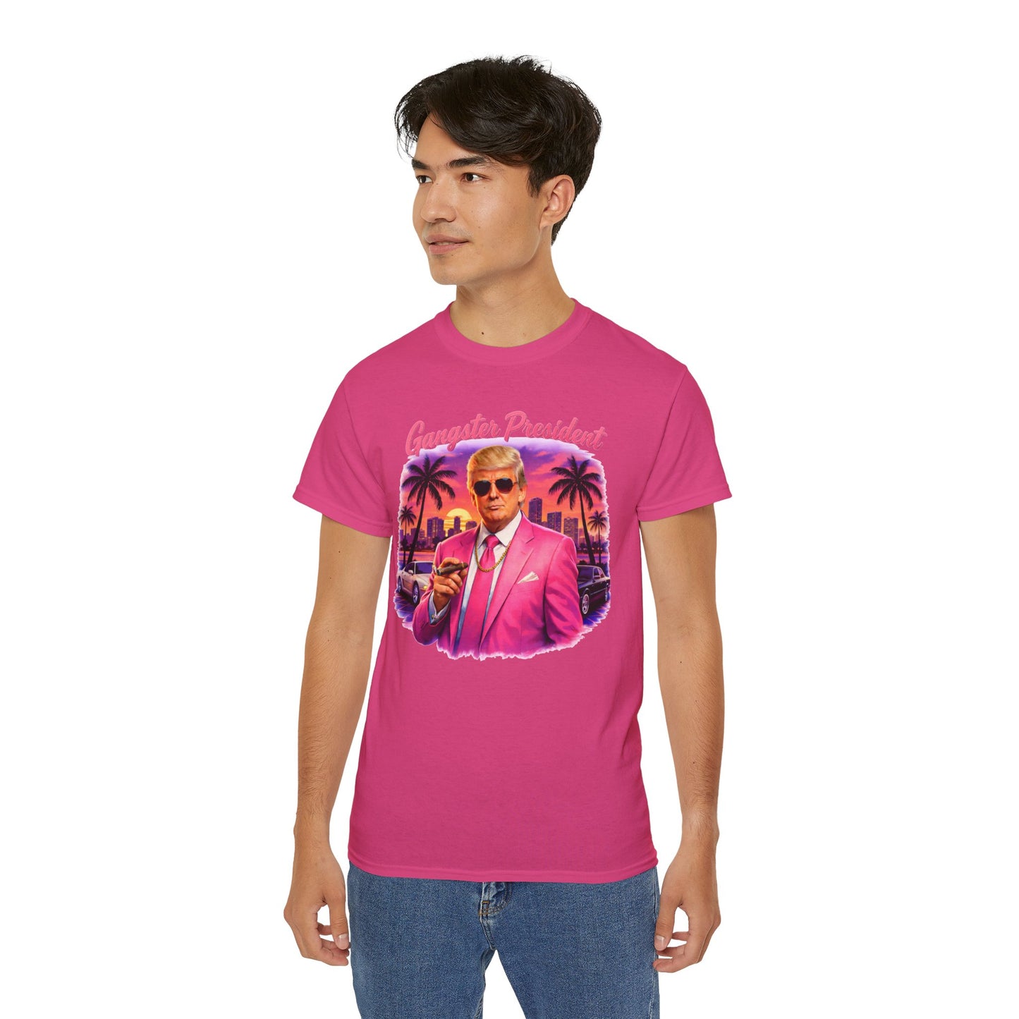 Gangster President Vice City Gildan Brand T-Shirt