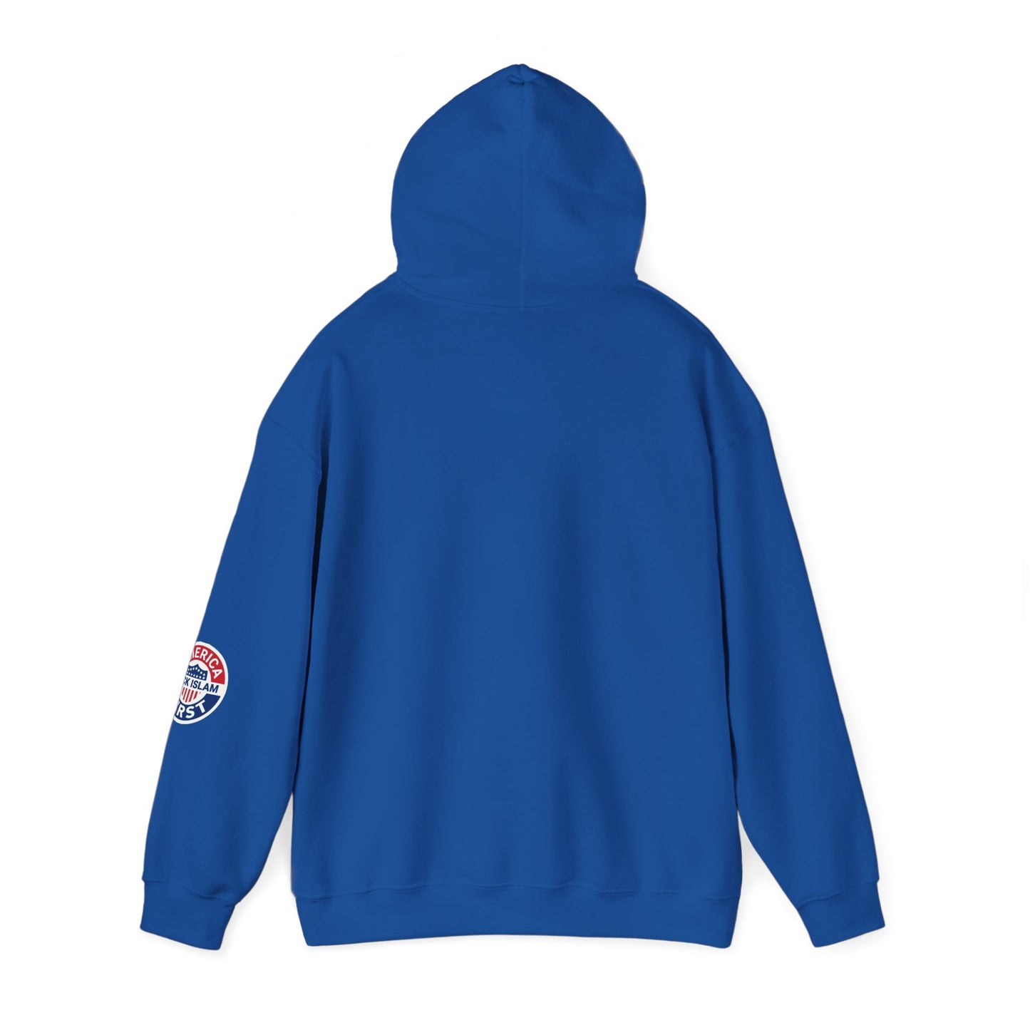 Zohran Mam-Commie Sucks/America First F*CK ISLAM Gildan Brand Hoodie