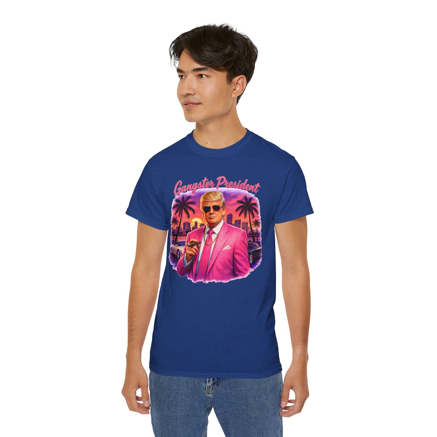 Gangster President Vice City Gildan Brand T-Shirt
