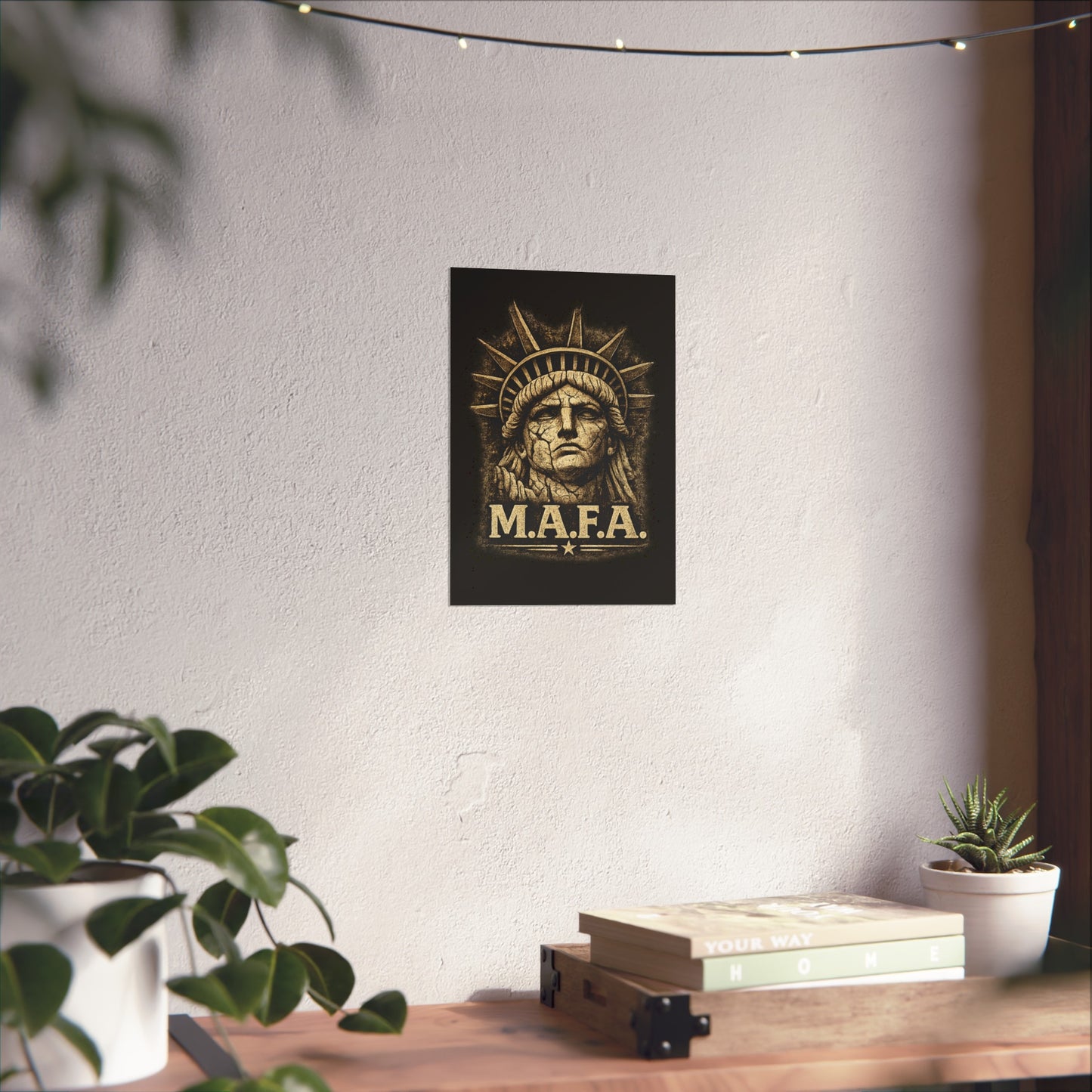 "M.A.F.A. "Statue Of Liberty" Wall Poster