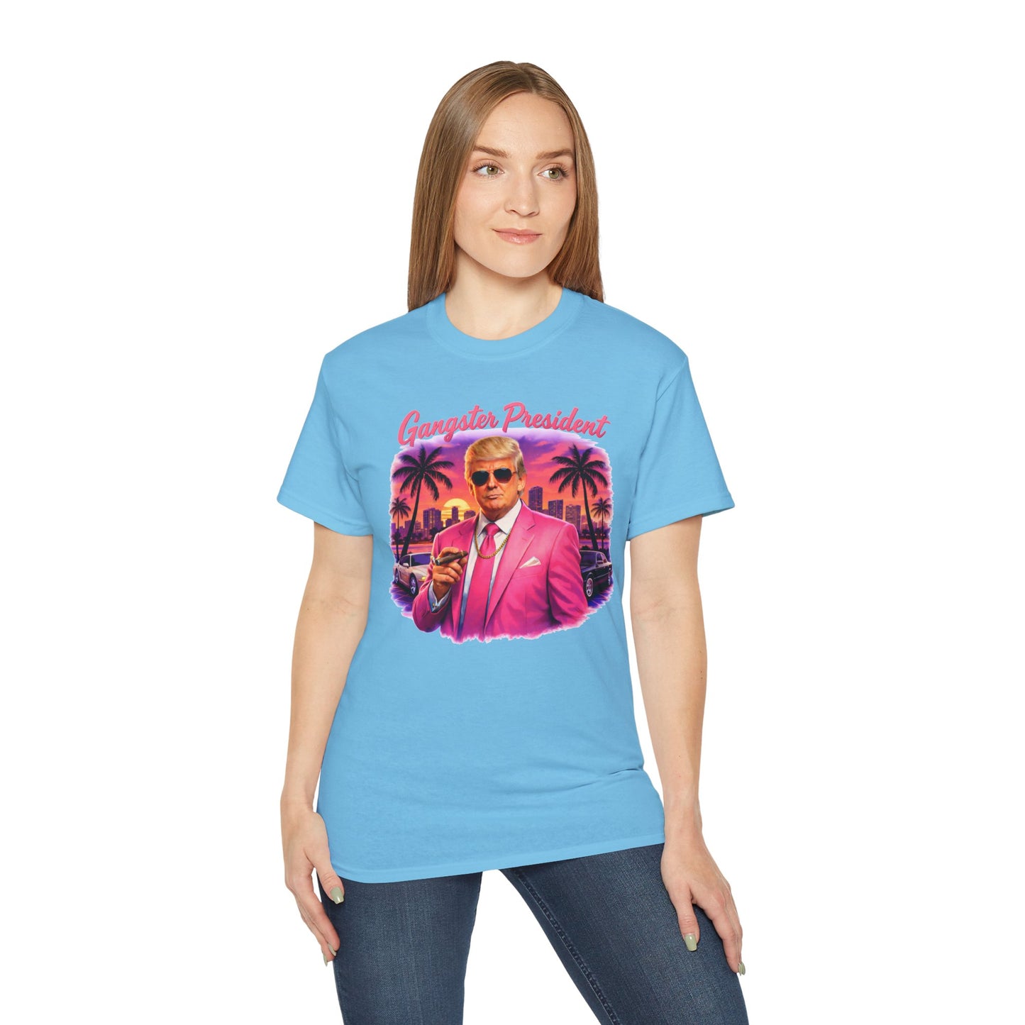 Gangster President Vice City Gildan Brand T-Shirt