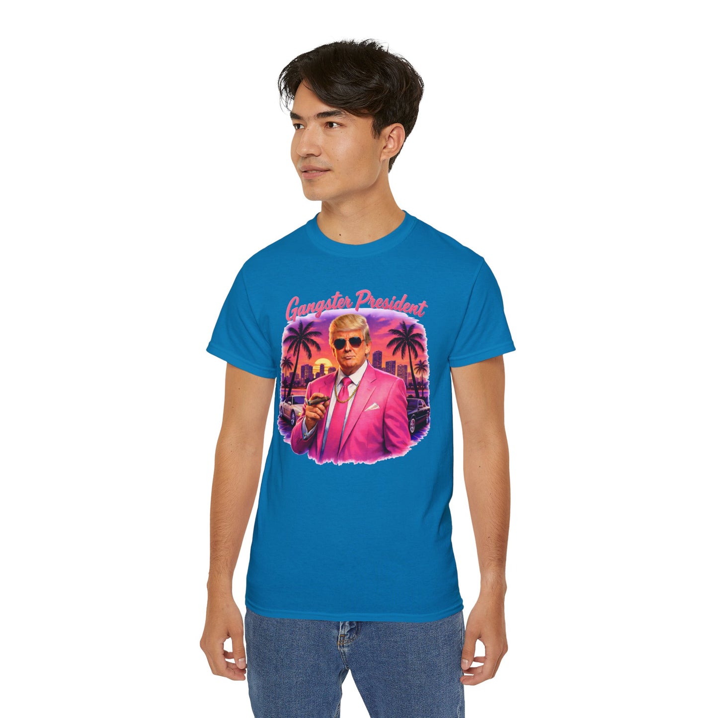 Gangster President Vice City Gildan Brand T-Shirt