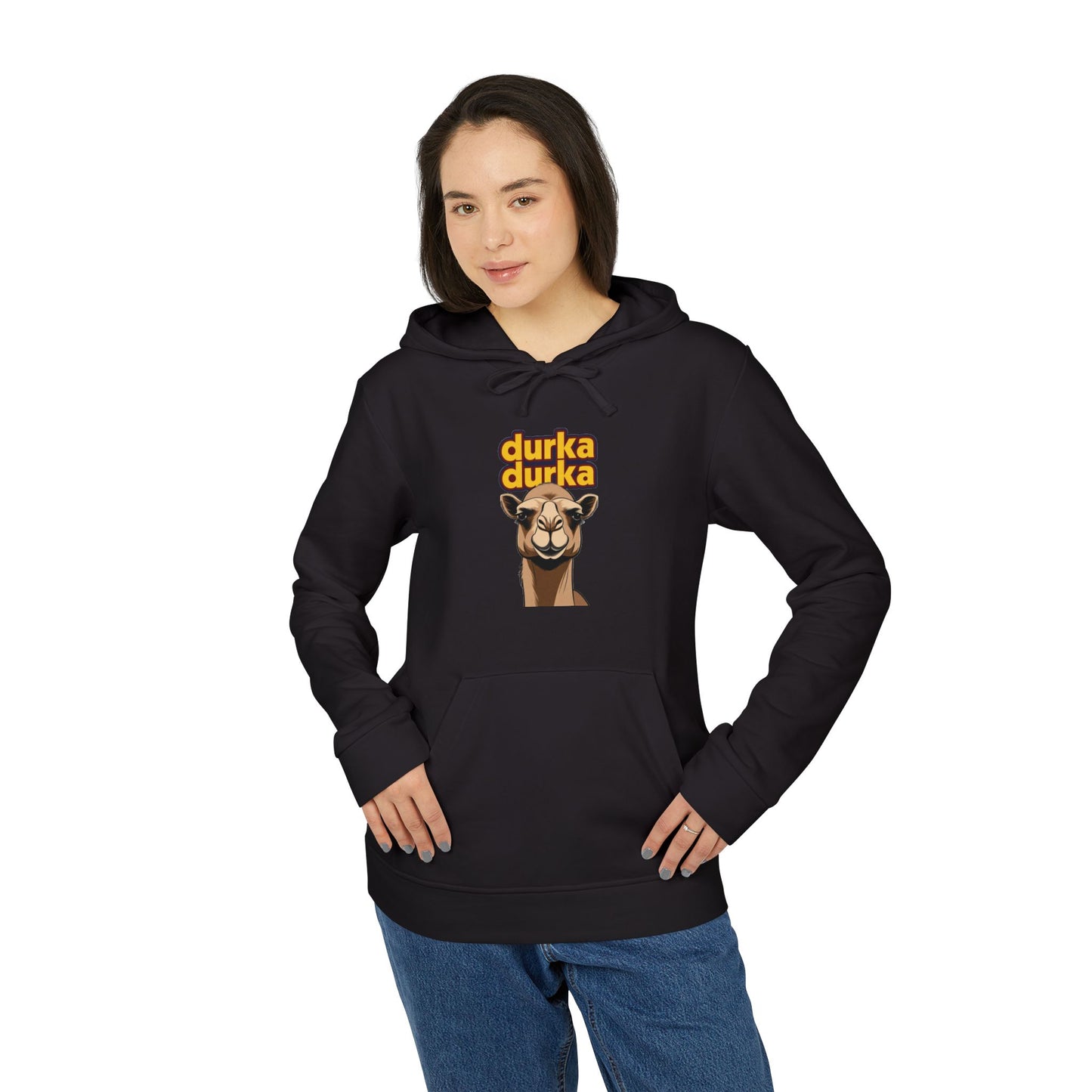 "Durka Durka Camel Adidas Brand Hoodie