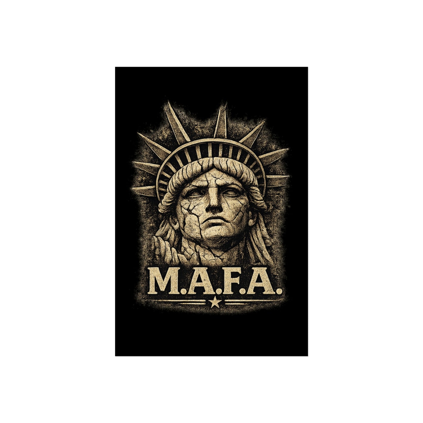 "M.A.F.A. "Statue Of Liberty" Wall Poster