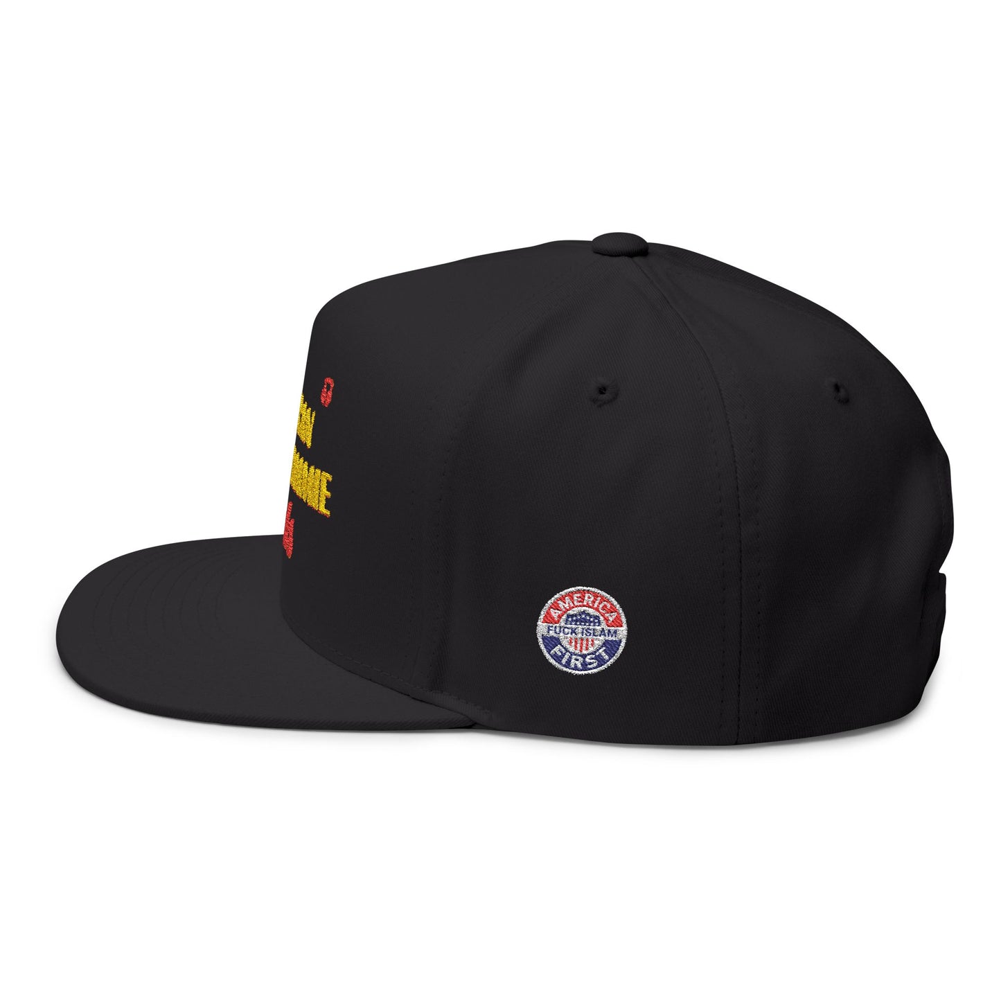 Zohran Mam-Commie Sucks Embroidered Snapback Flat Bill Cap