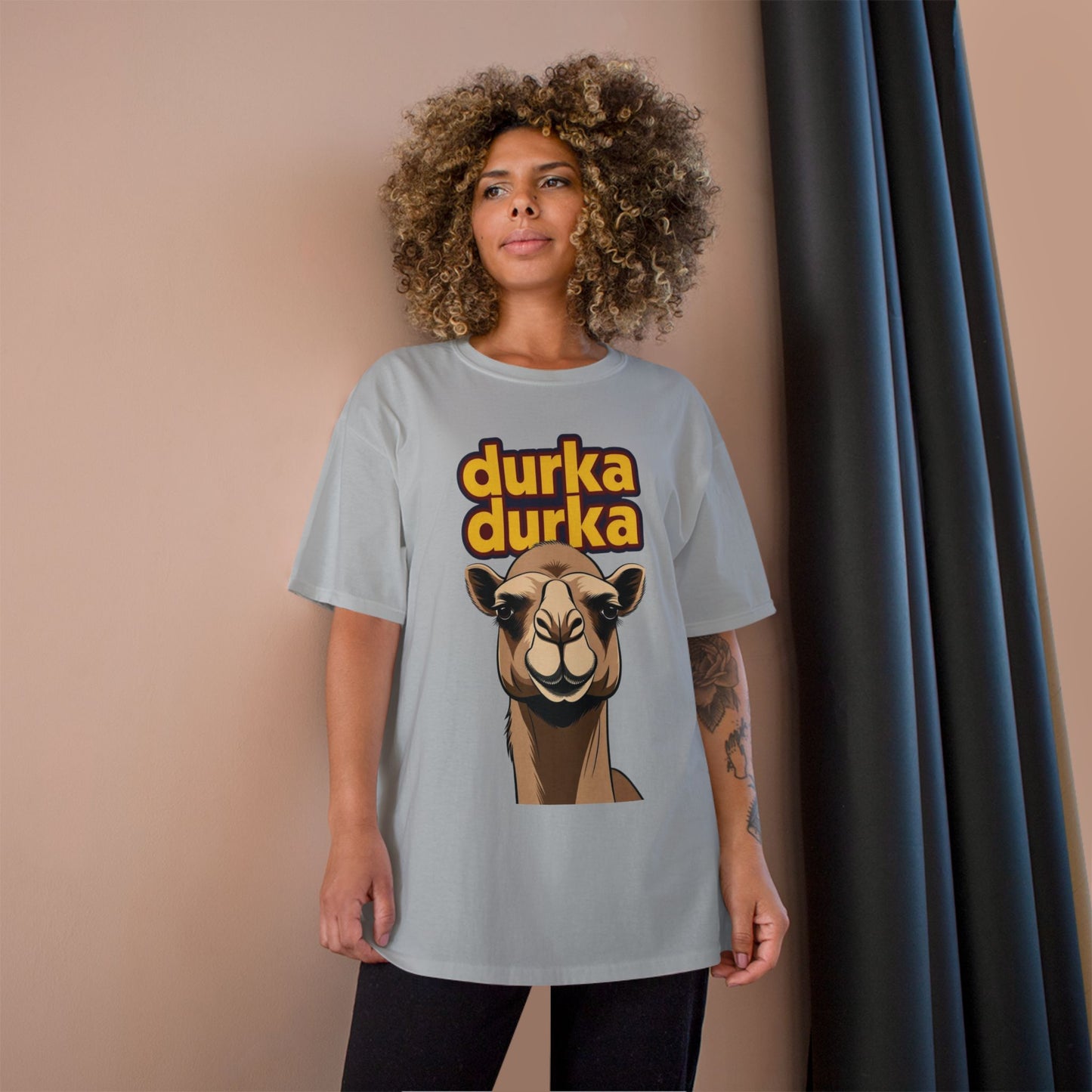 Durka Durka Camel Champion Brand T-Shirt