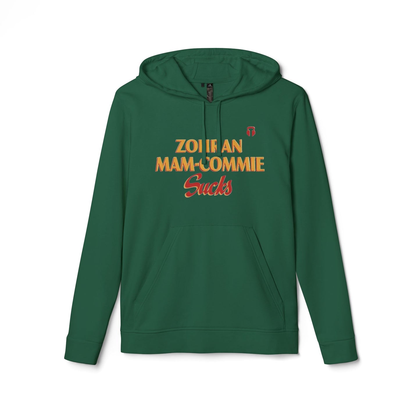 Zohran Mam-Commie Sucks Adidas Brand Hoodie