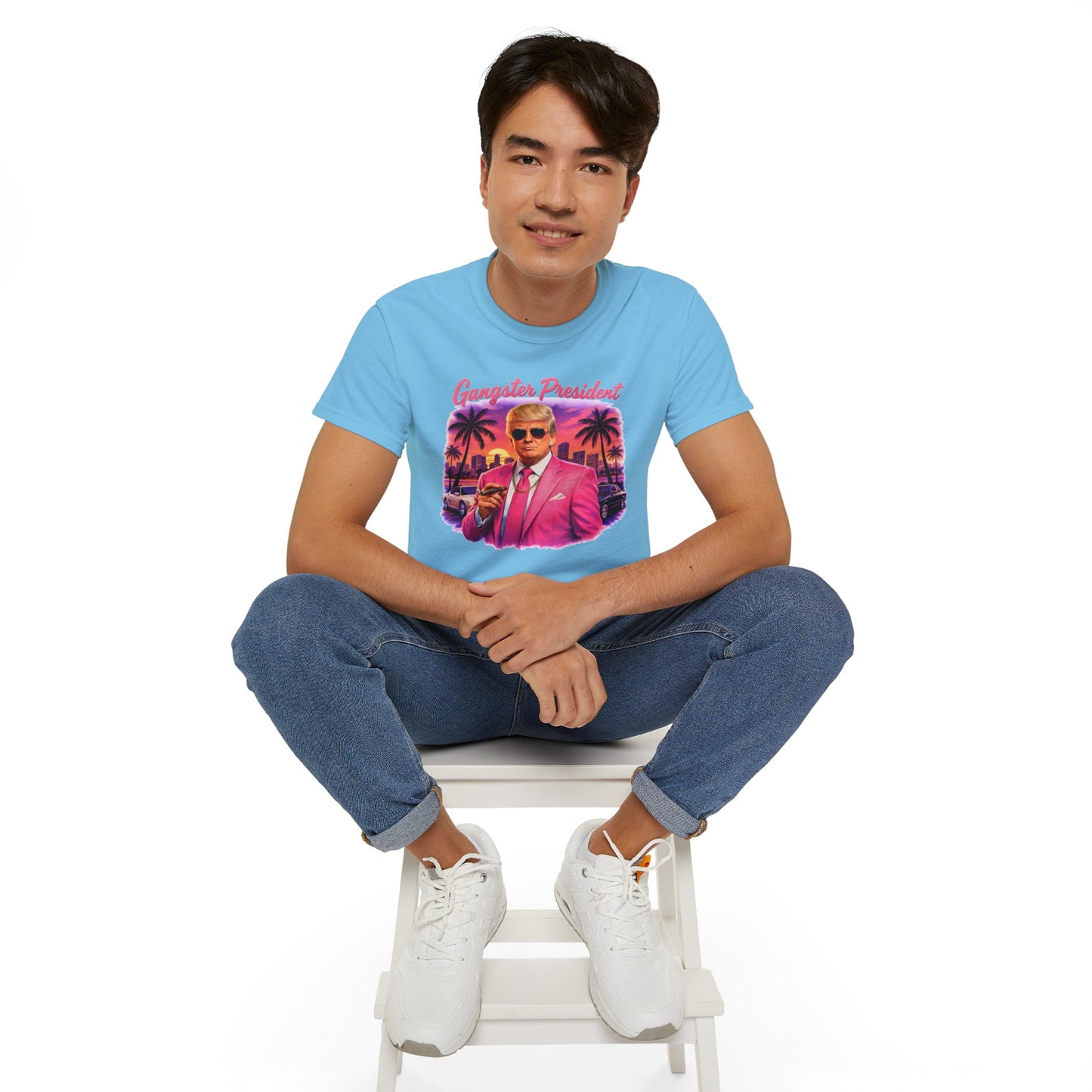 Gangster President Vice City Gildan Brand T-Shirt