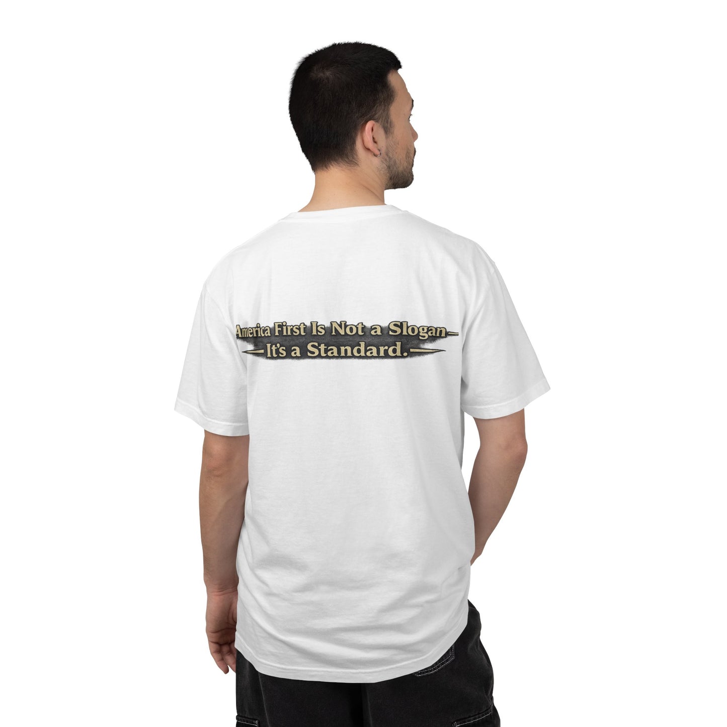 "Make America First Again" Book Merch Comfort Color Brand T-Shirt