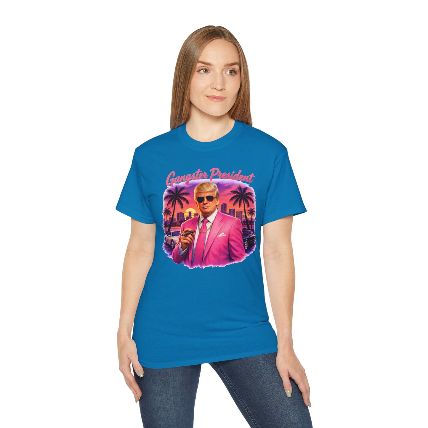Gangster President Vice City Gildan Brand T-Shirt
