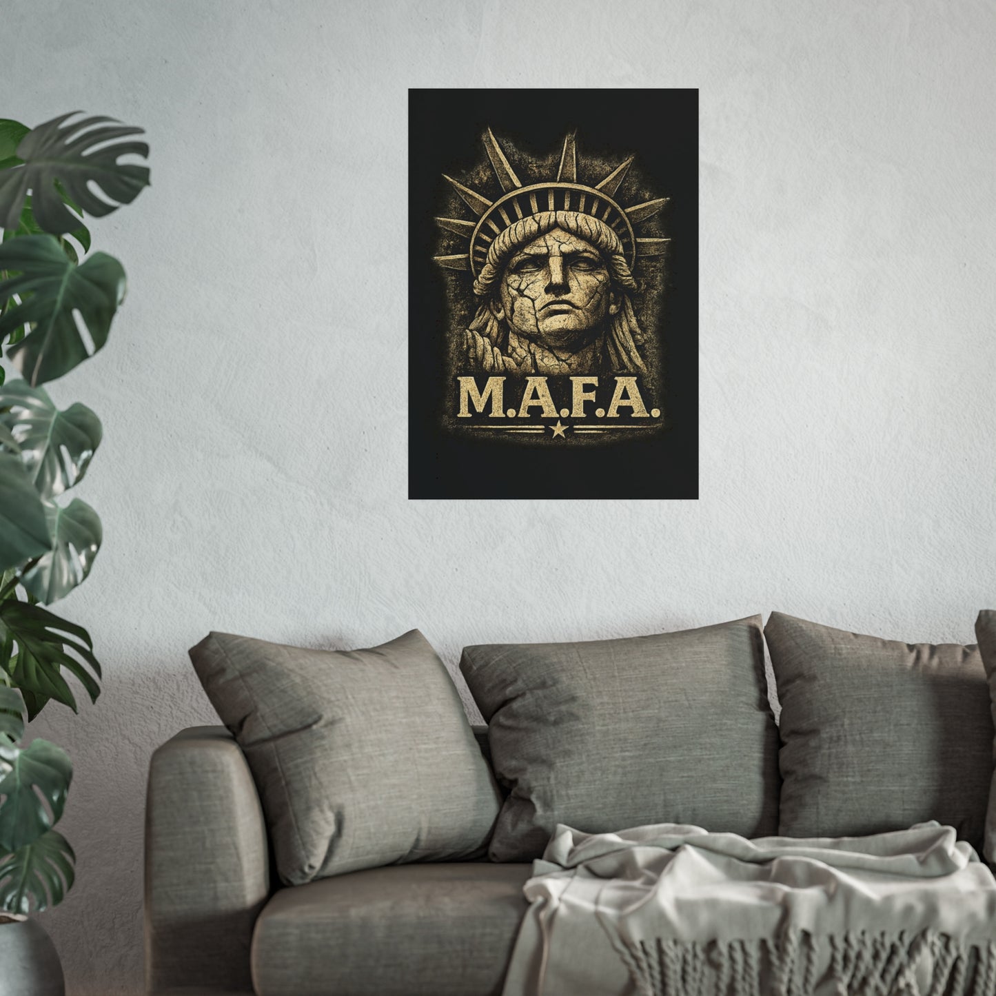 "M.A.F.A. "Statue Of Liberty" Wall Poster