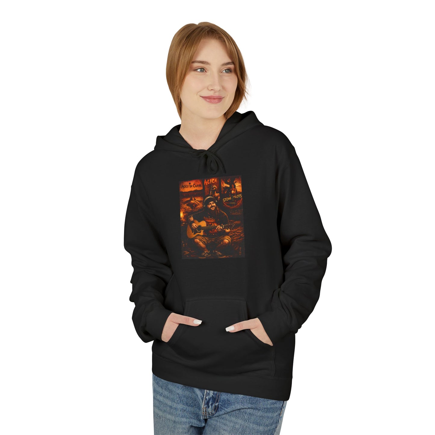 Gronati III 90s Retro Grunge Gildan Brand Hoodie