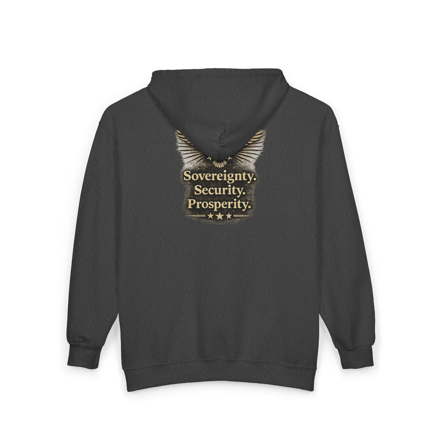 M.A.F.A. "Statue Of Liberty" "Sovereignty Security Prosperity " Zip Hoodie