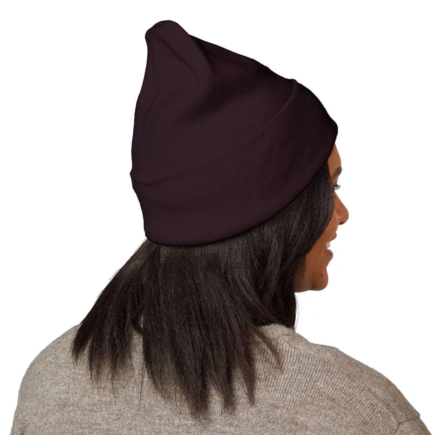 "Durka Durka" Camel Cuffed Beanie