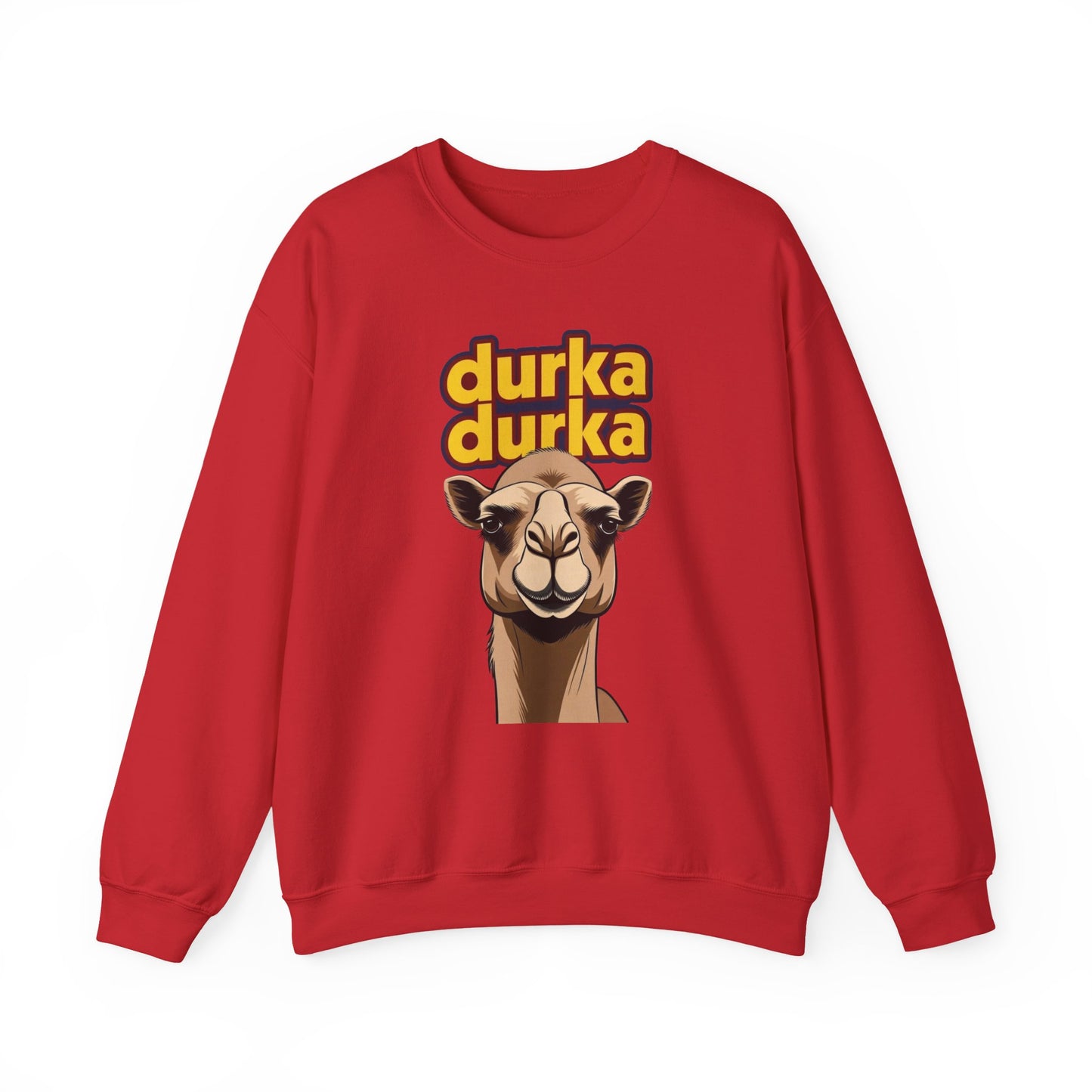 "Durka Durka" Camel Gildan Brand Crewneck Sweatshirt
