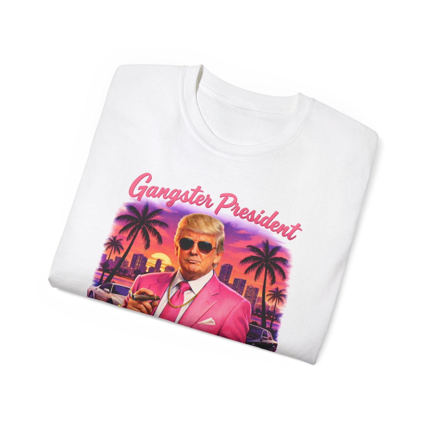 Gangster President Vice City Gildan Brand T-Shirt