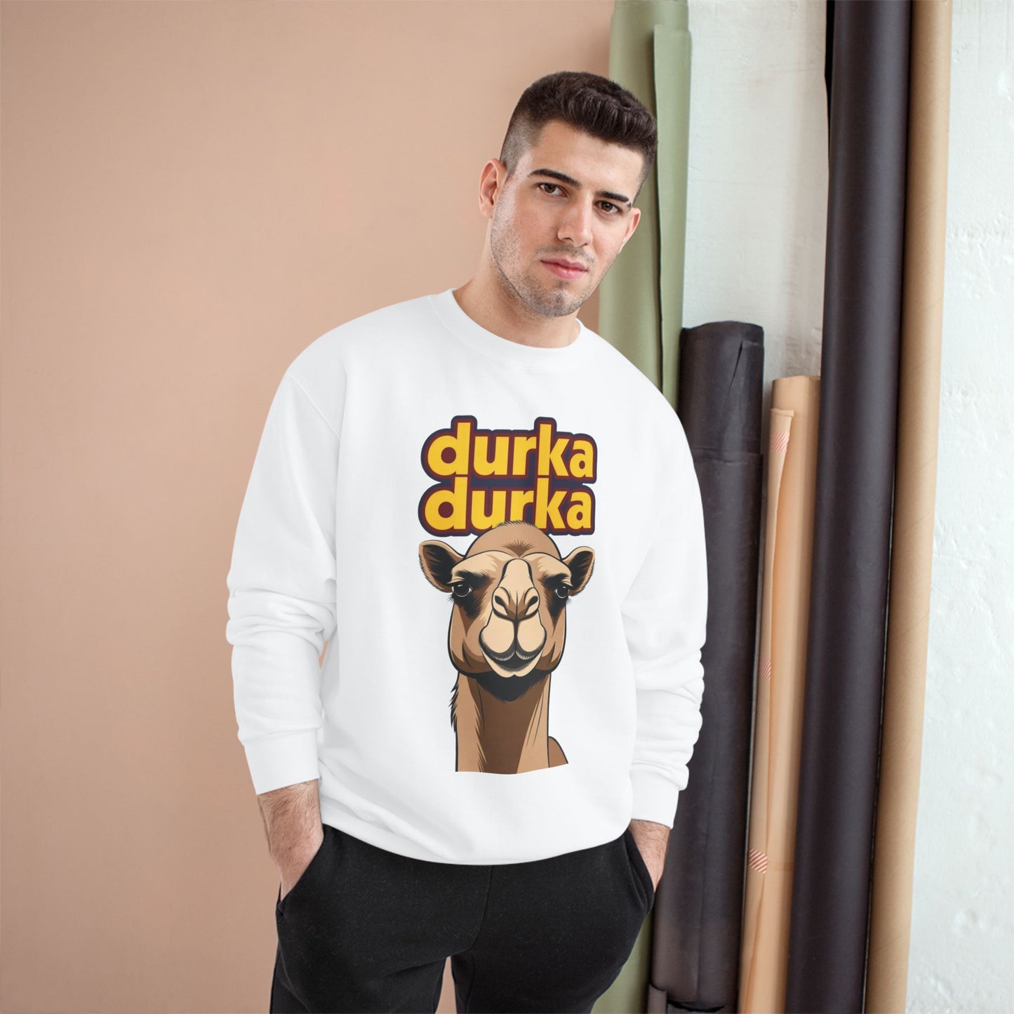 "Durka Durka Camel Champion Crewneck Sweatshirt