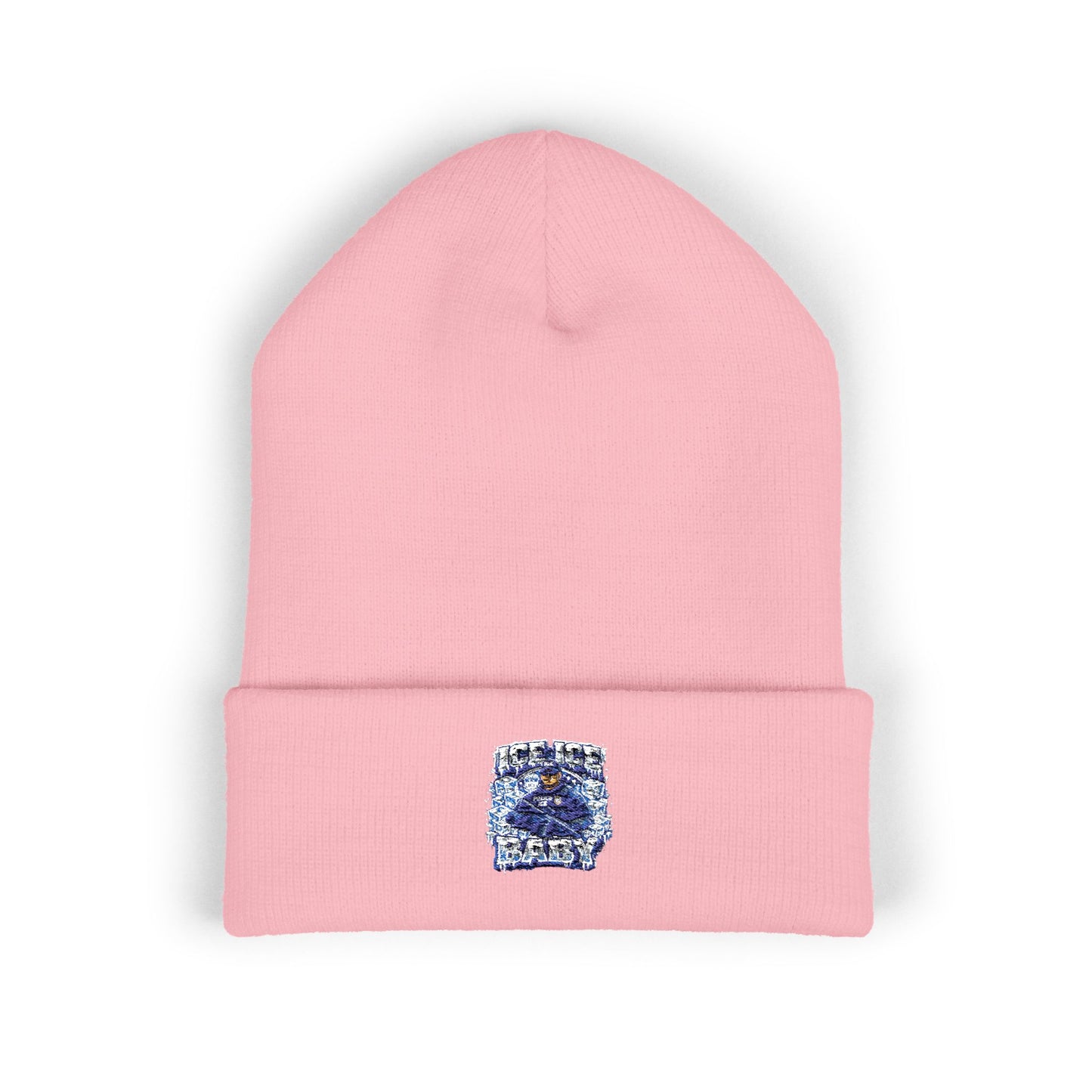 Ice Ice Baby ICE Agent Embroidered Classic Cuffed Beanie
