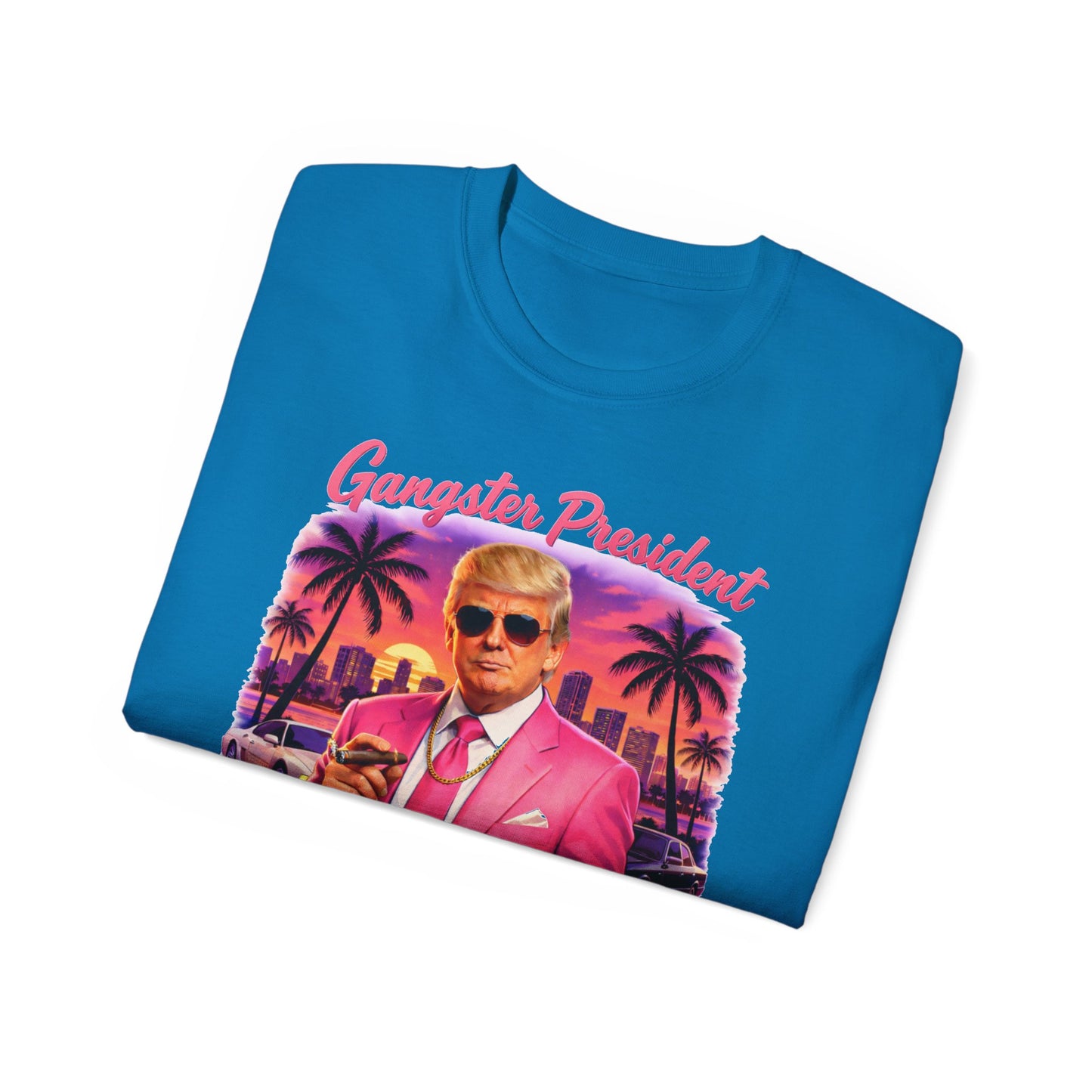 Gangster President Vice City Gildan Brand T-Shirt