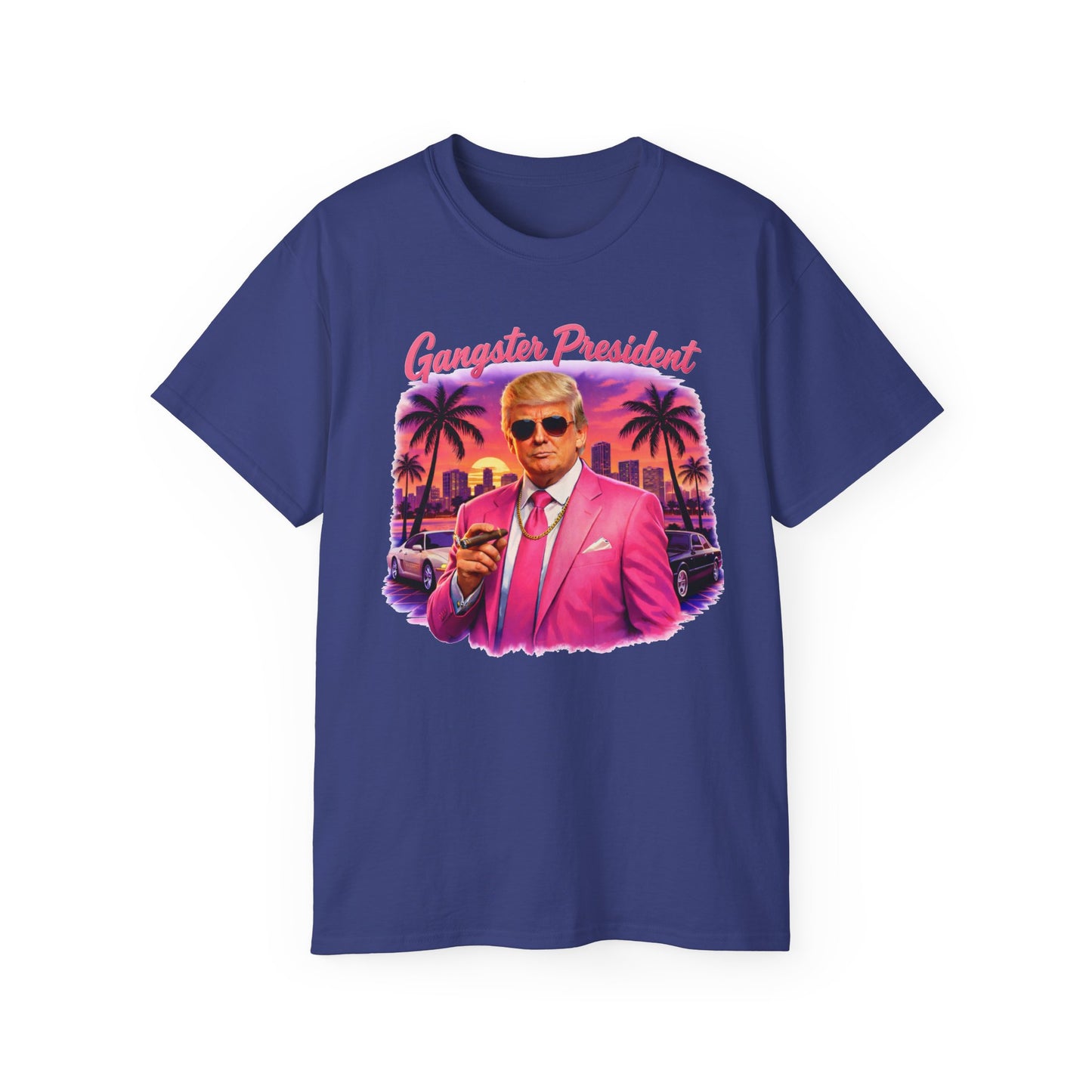 Gangster President Vice City Gildan Brand T-Shirt