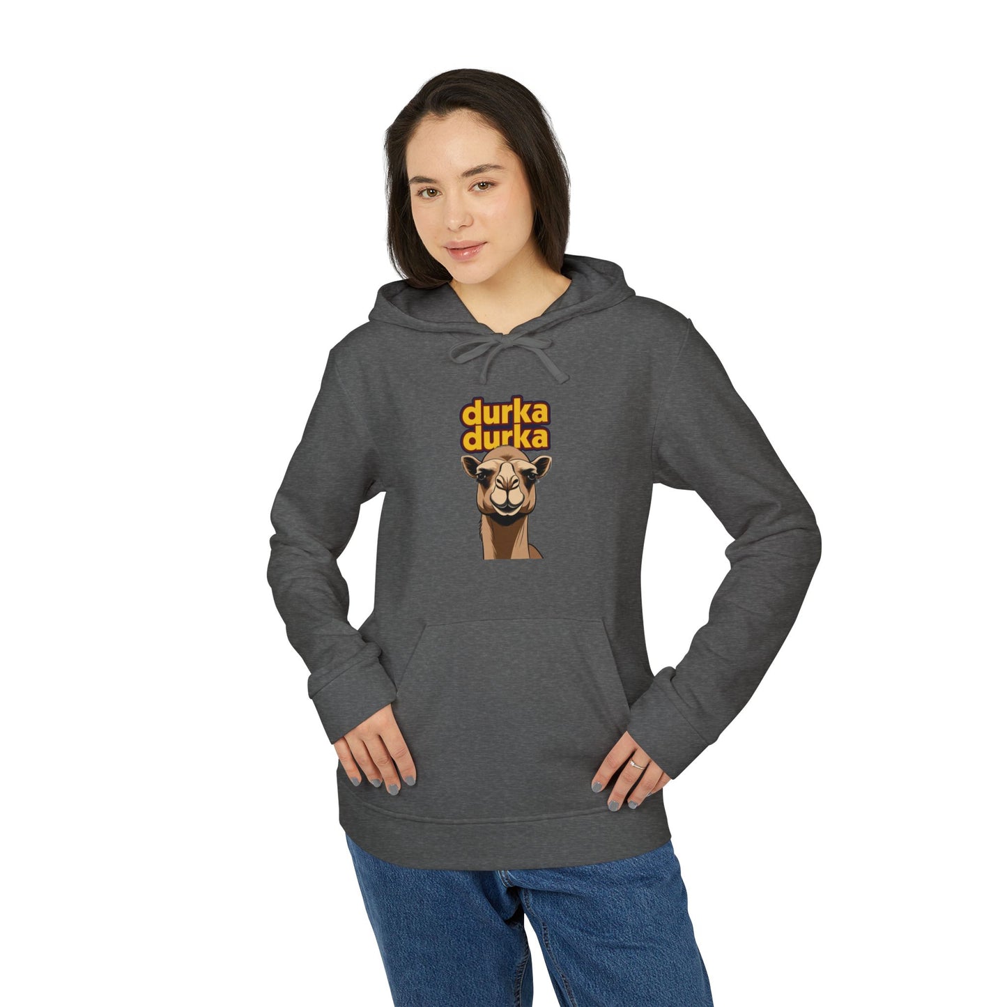 "Durka Durka Camel Adidas Brand Hoodie